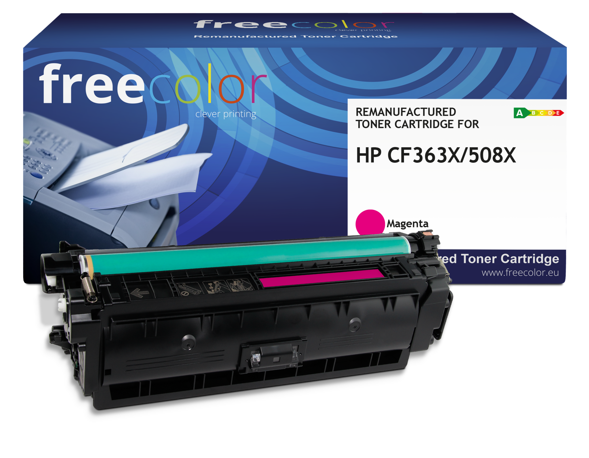 Free Color Free Color toner (replaces HP 508X CF363X) magenta 9500p CC