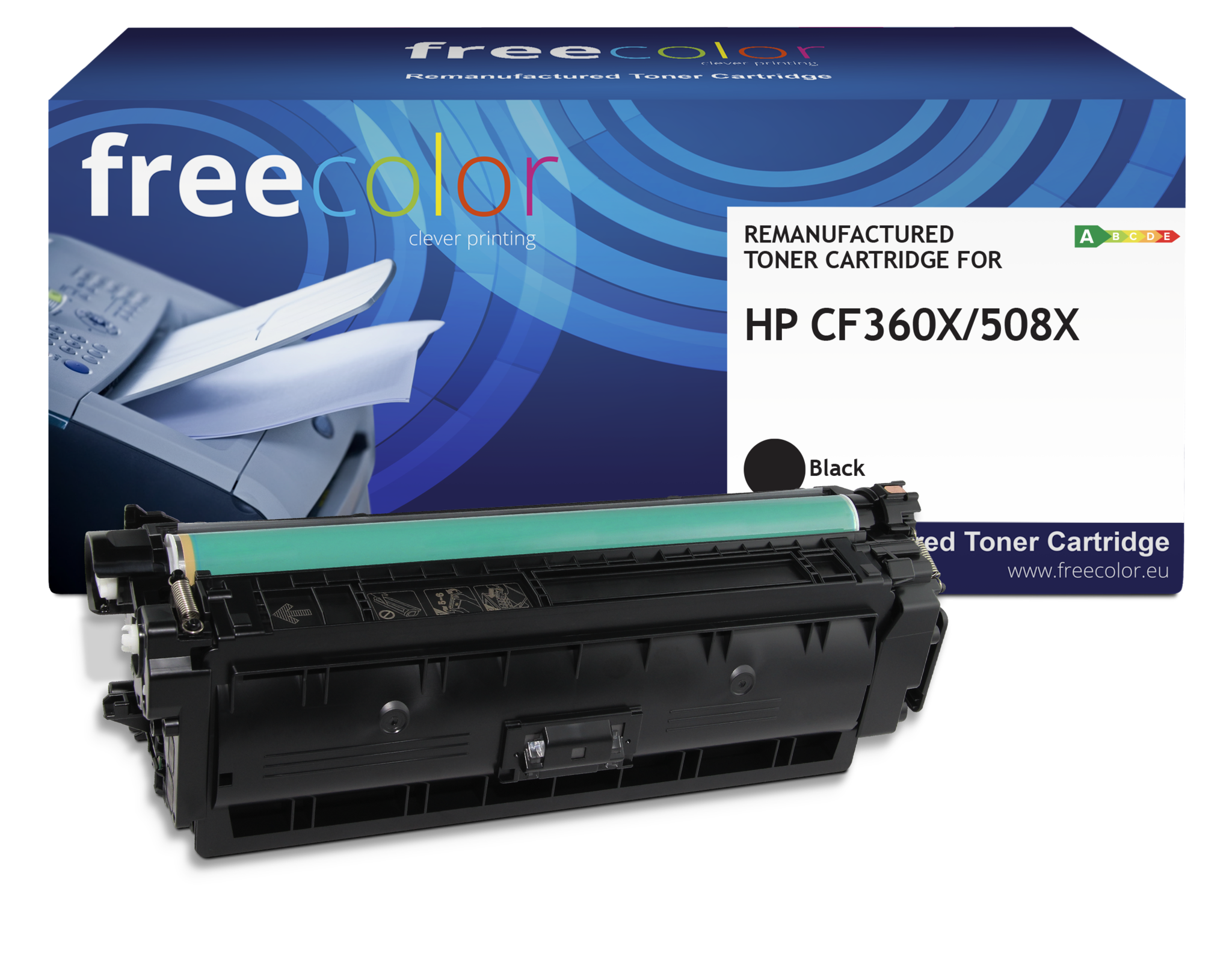 Free Color Free Color toner (replaces HP 508X CF360X) black 12500p CC