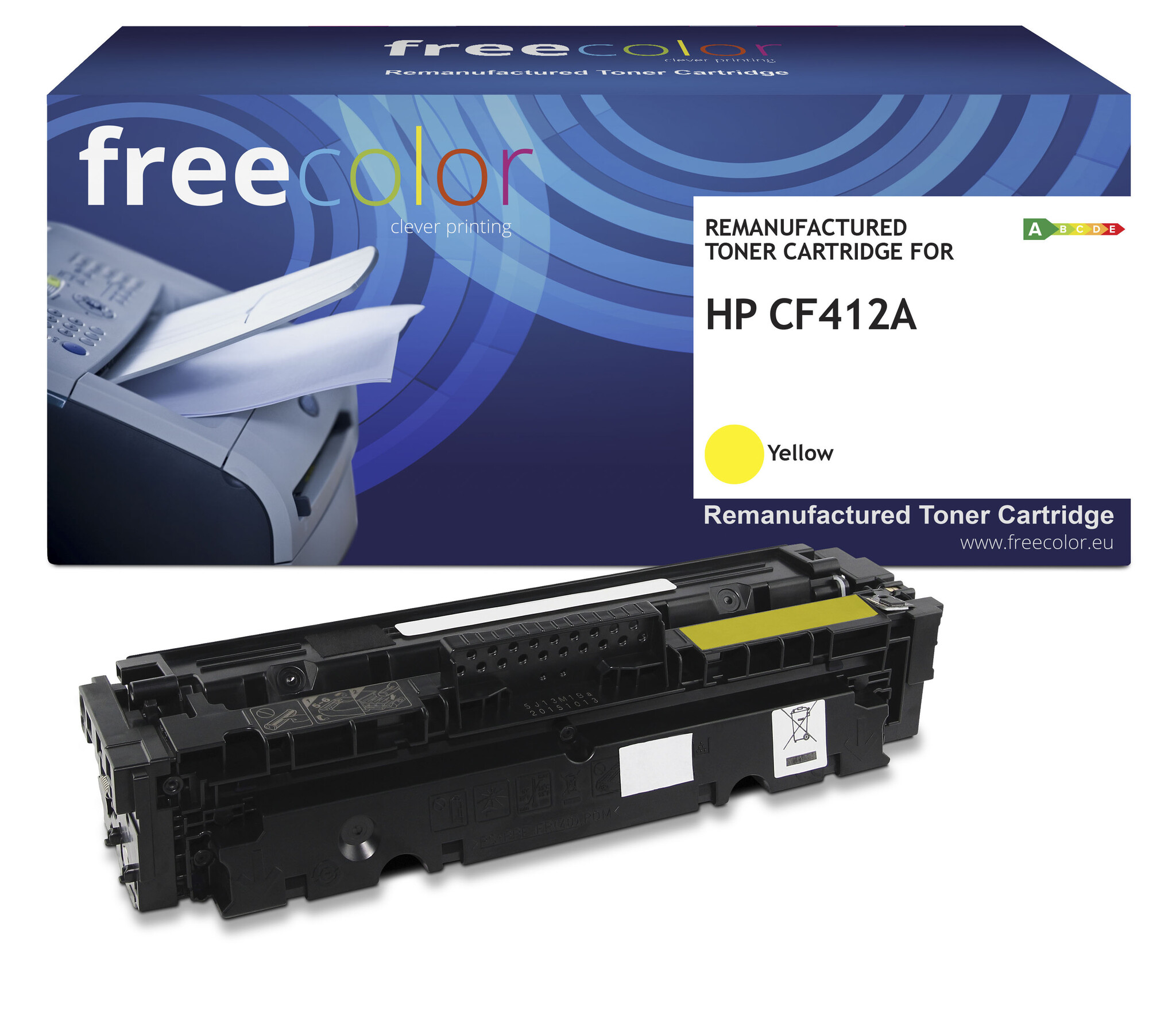 Free Color Free Color toner (replaces HP 410A CF412A) yellow 2300p CC
