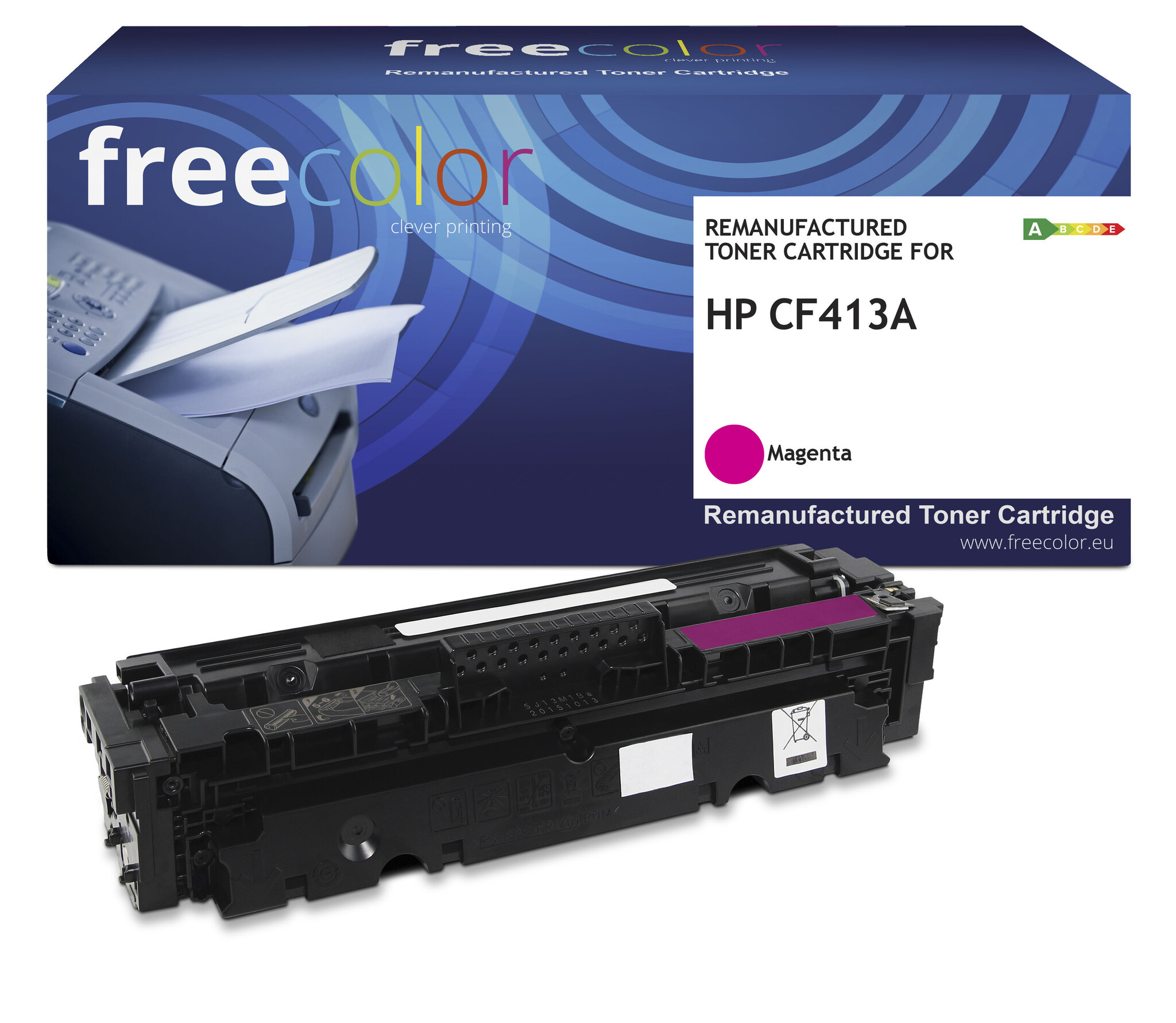 Free Color Free Color toner (replaces HP 410A CF413A) magenta 2300p CC
