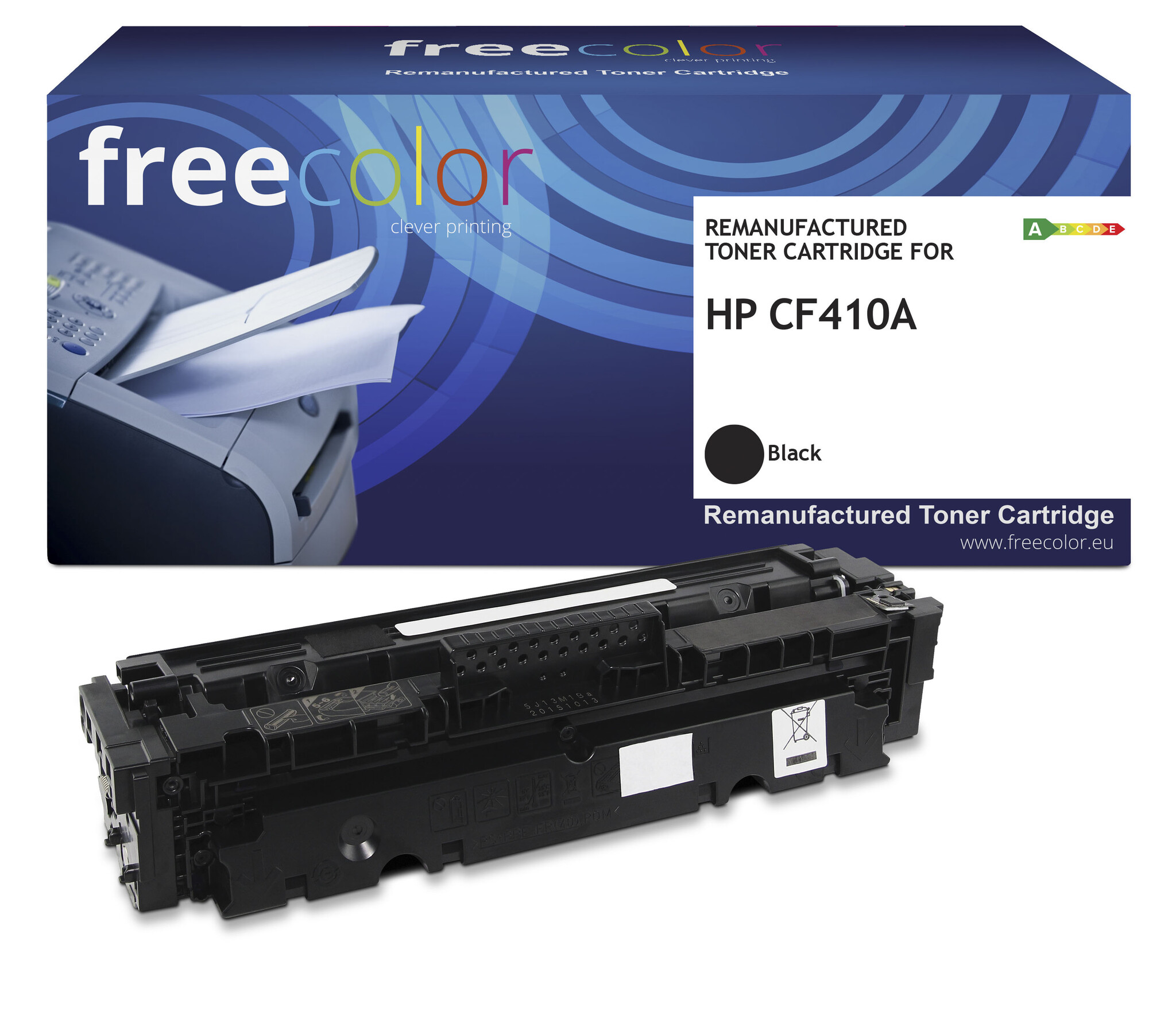 Free Color Free Color toner (replaces HP 410A CF410A) black 2300p CC