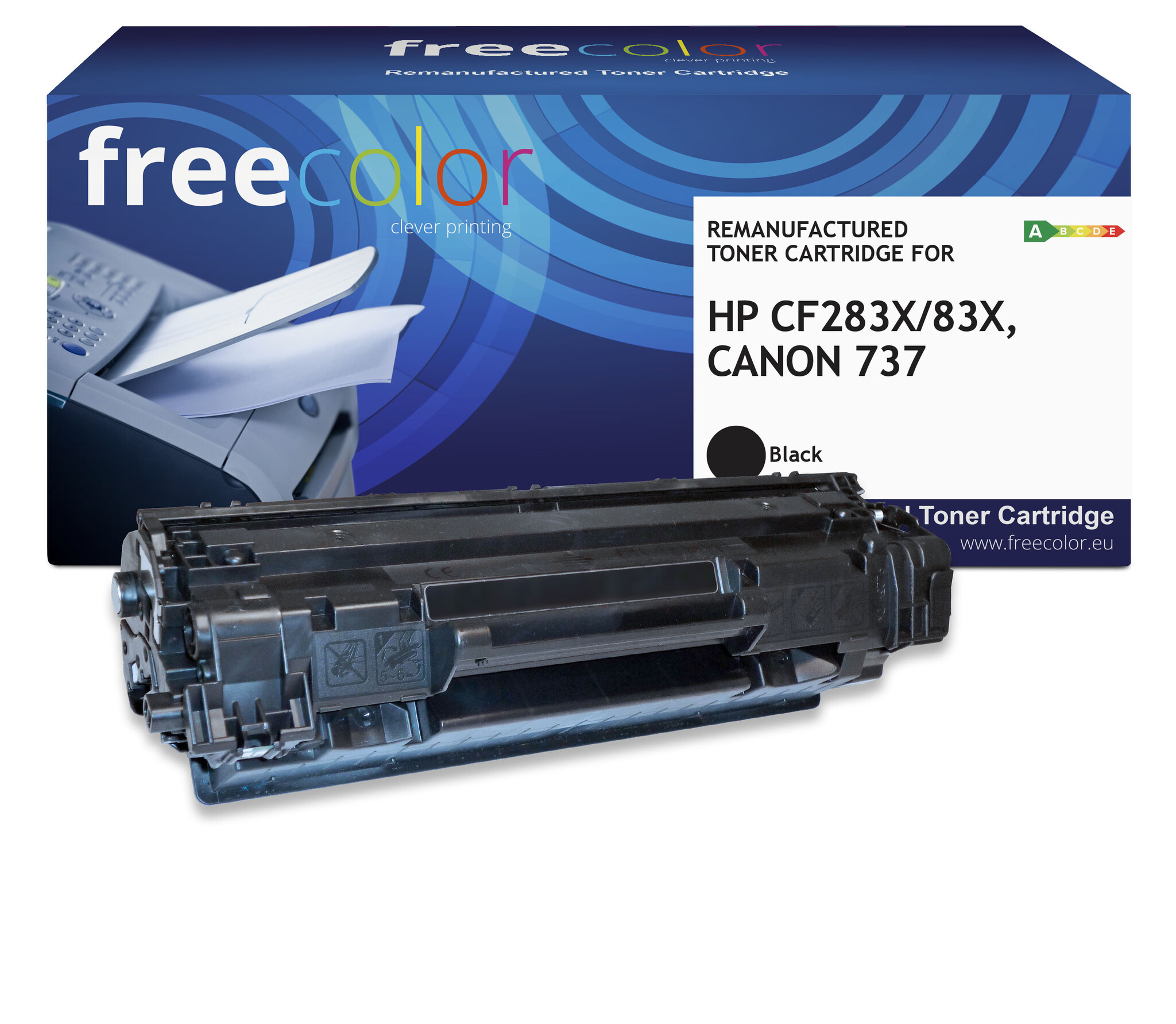 Free Color Free Color toner (replaces HP 83X CF283X) black 2200 pages RC