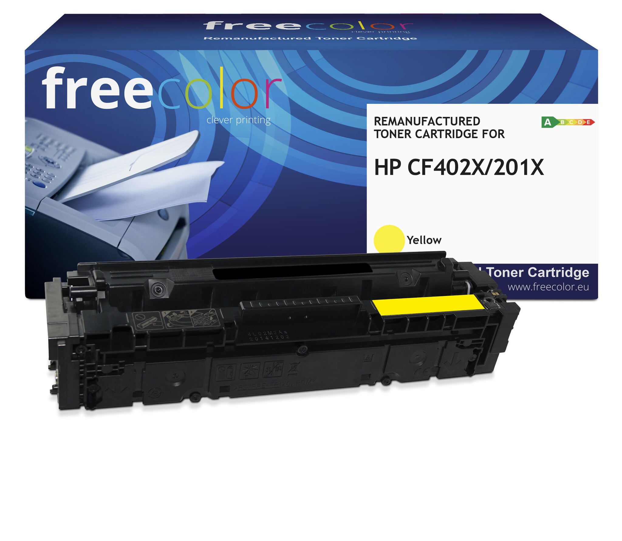 Free Color Free Color toner (replaces HP 201X CF402X) yellow 2300p CC