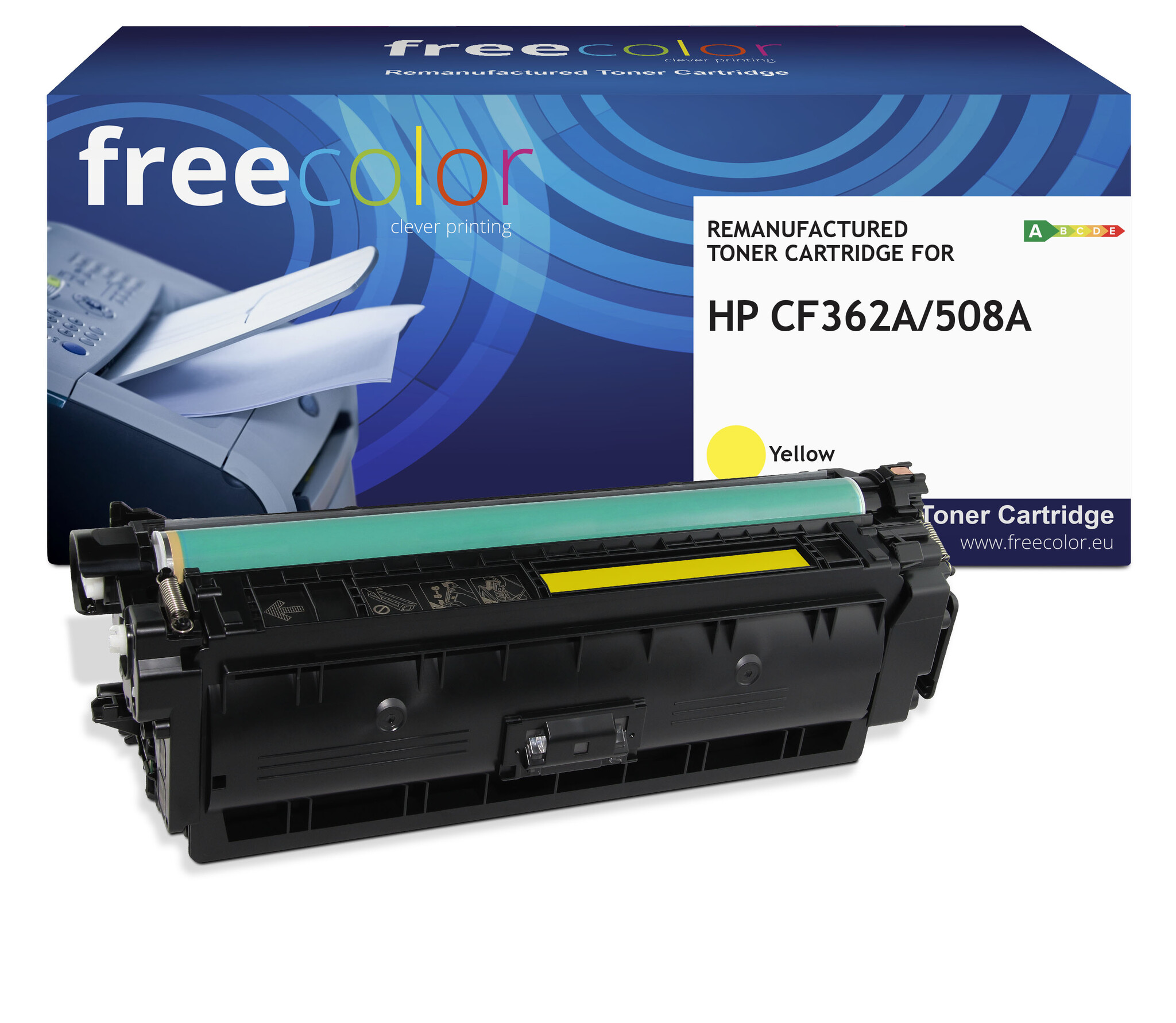 Free Color Free Color toner (replaces HP 508A CF362A) yellow 5000p CC