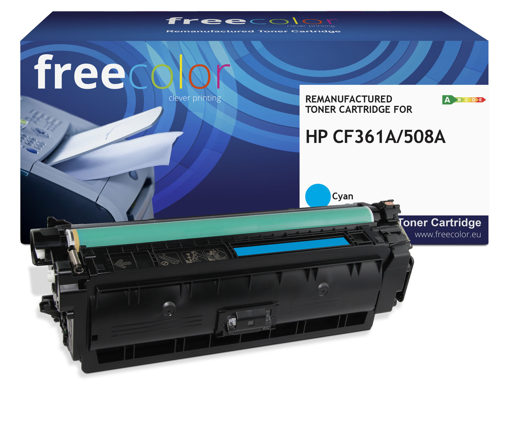 Free Color Free Color toner (replaces HP 508A CF361A) cyan 5000p CC