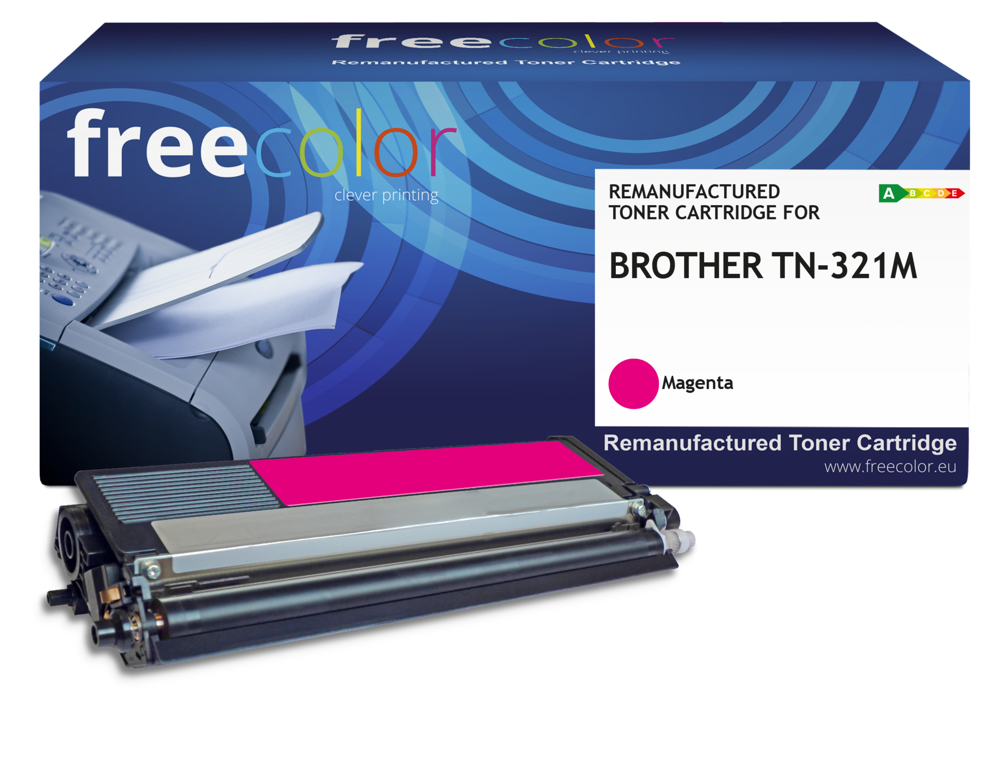 Free Color Brother TN-321M toner magenta 1500 pages (Free Color) NC