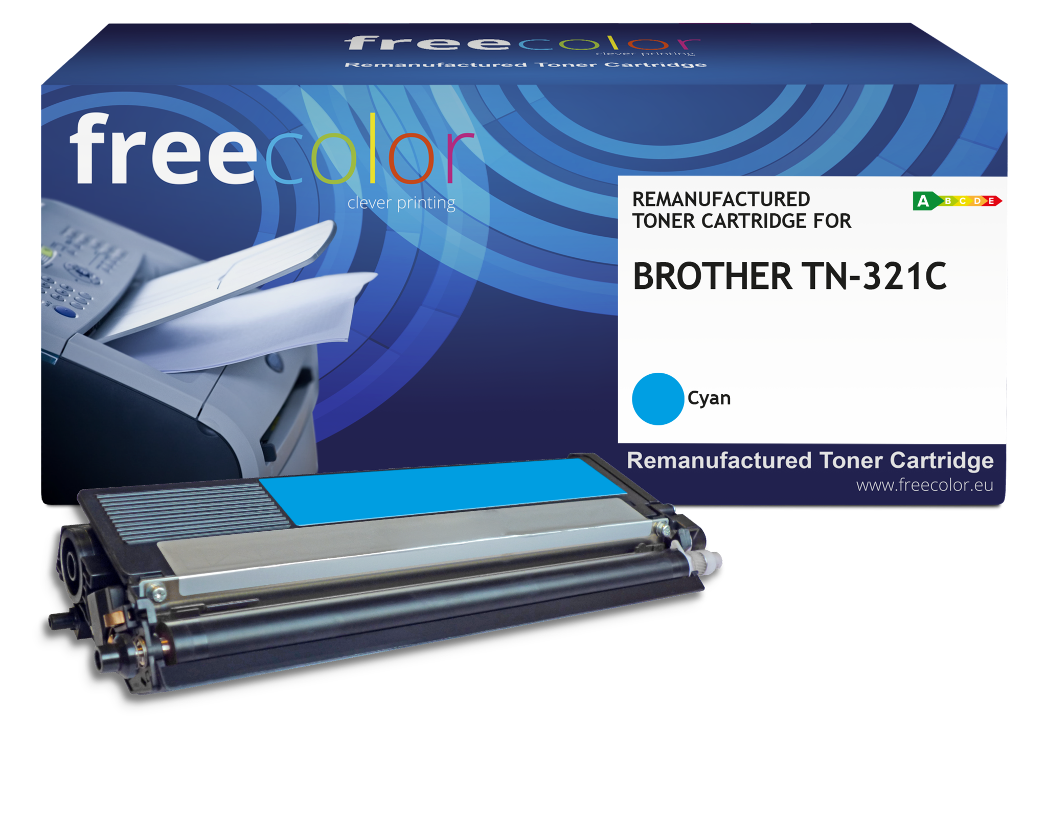 Free Color Brother TN-321C toner cyan 1500 pages (Free Color) NC