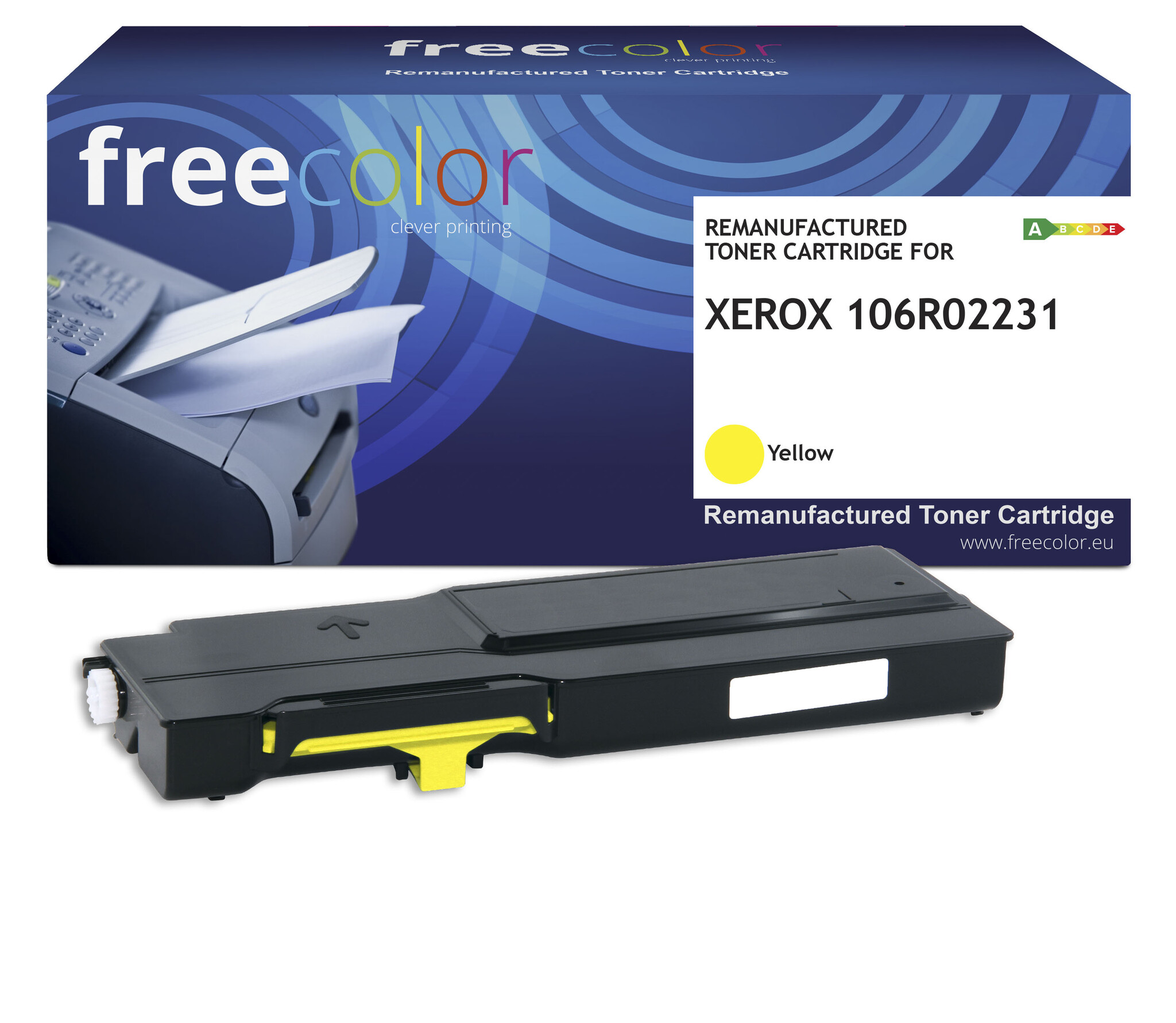 Free Color Xerox 106R02231 toner yellow 6000 pages (Free Color) CC