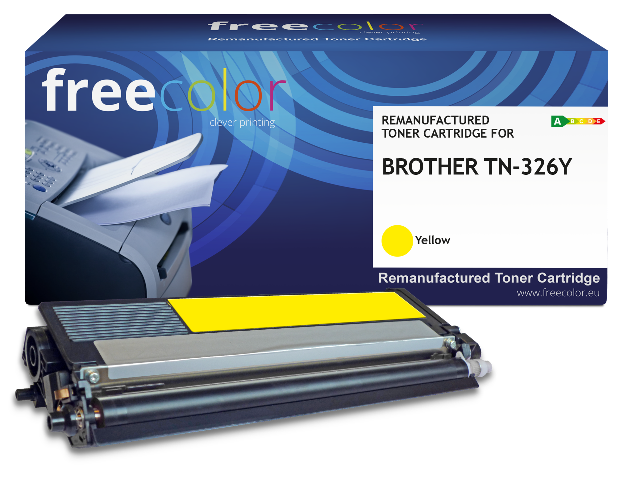 Free Color Brother TN-326Y toner yellow 3500 pages (Free Color) NC