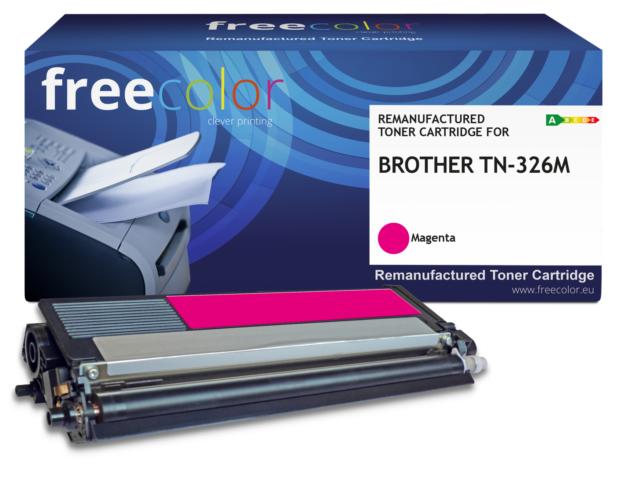Free Color Brother TN-326M toner magenta 3500 pages (Free Color) NC