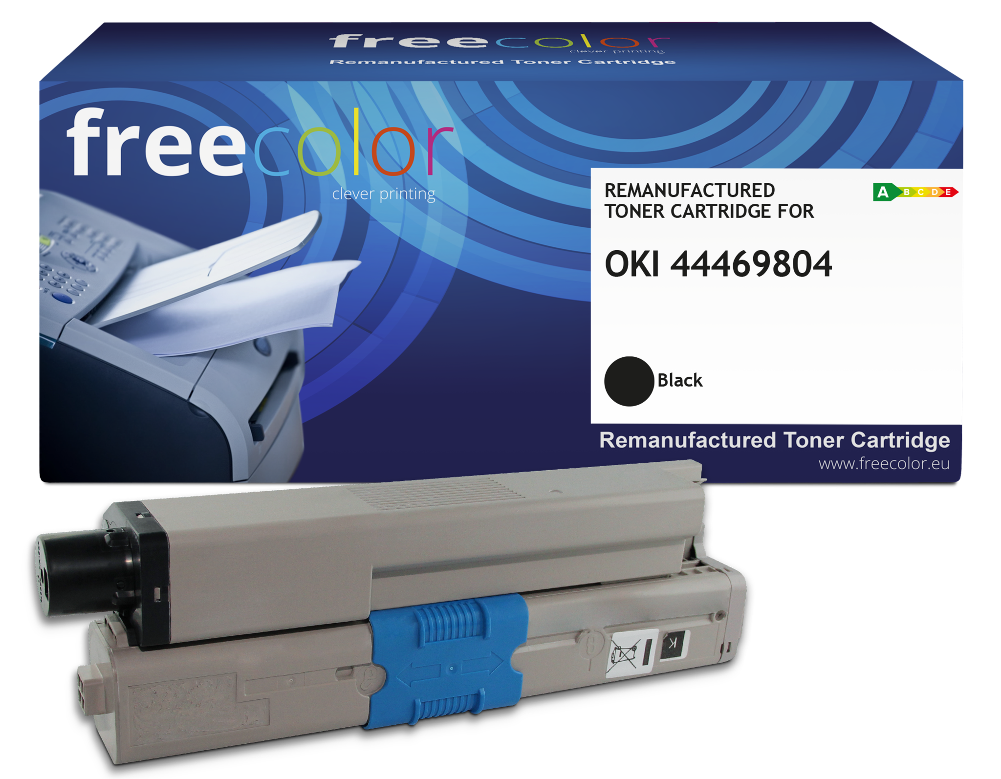Free Color OKI 44469804 toner black 5000 pages (Free Color) RC