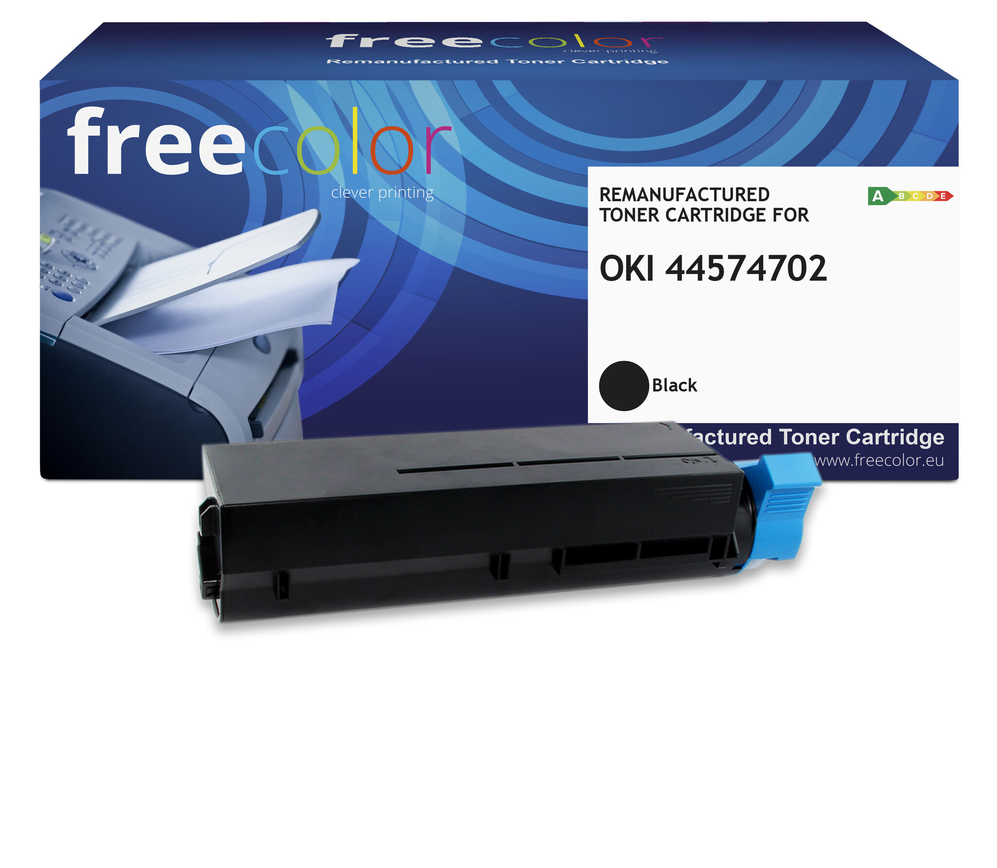 Free Color OKI 44574702 toner black 3000 pages (Free Color) CC