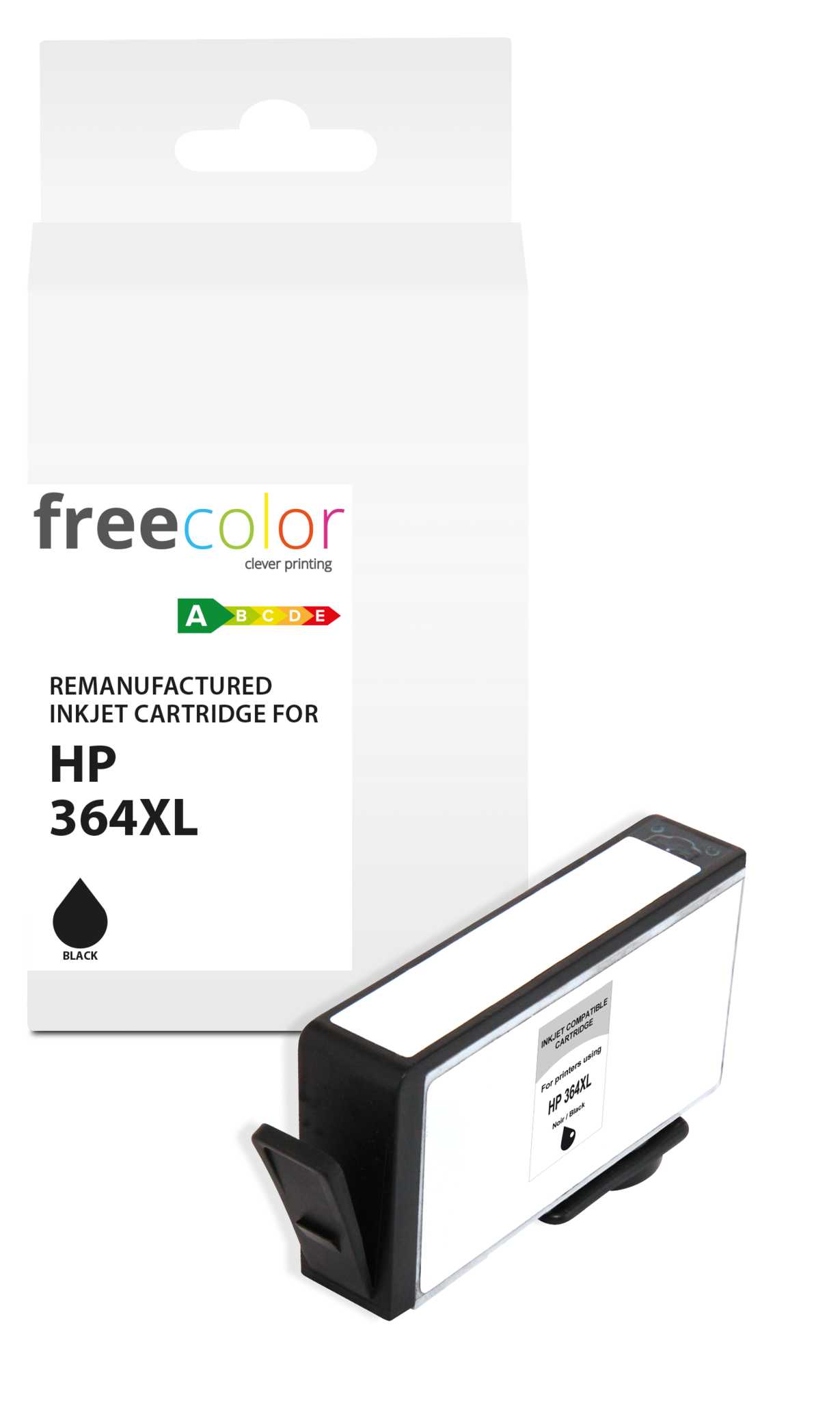 Free Color Free Color ink (replaces HP 364XL CN684EE) black 695p CC
