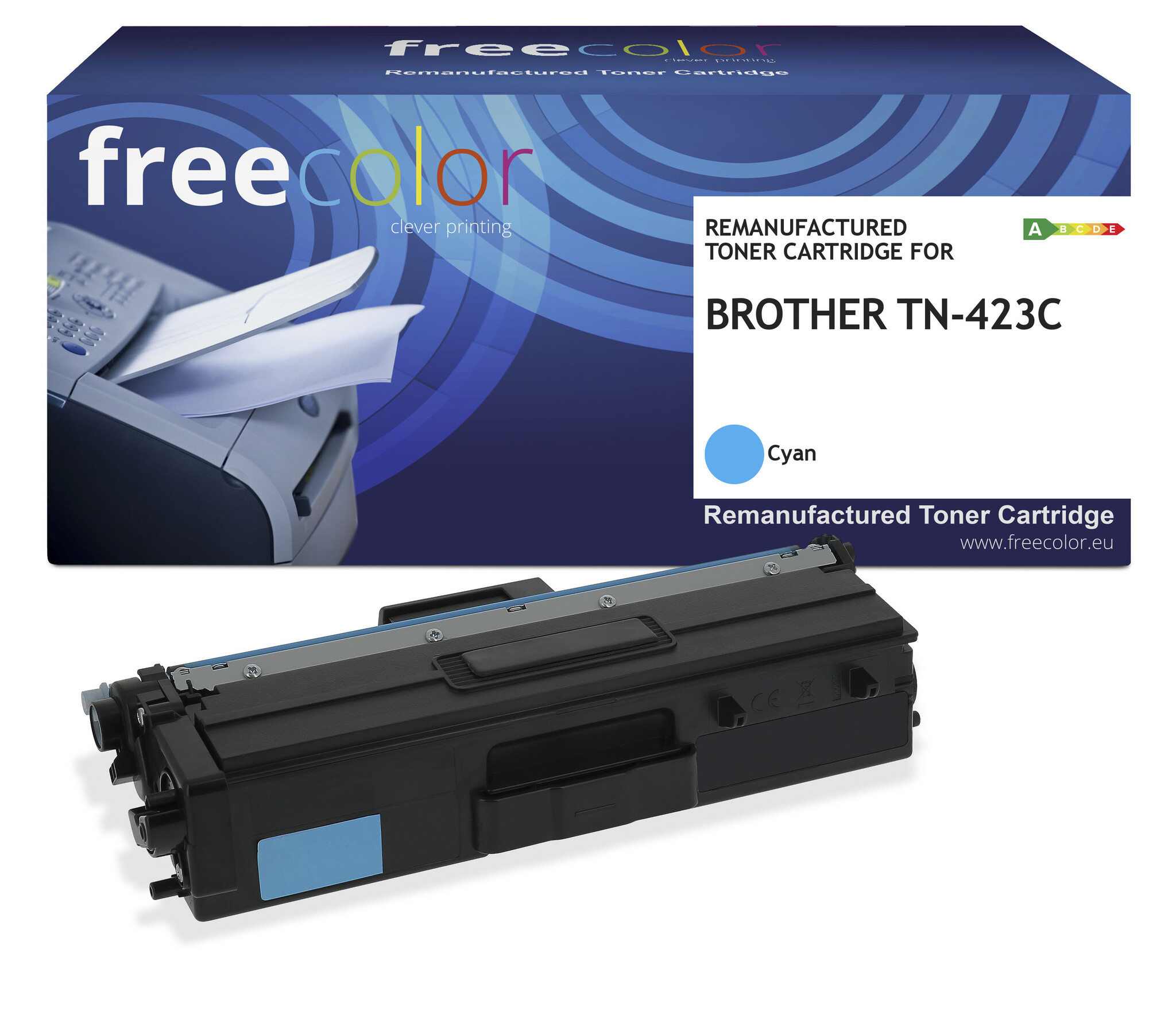 Free Color Brother TN-423C toner cyan 4000 pages (Free Color) CC