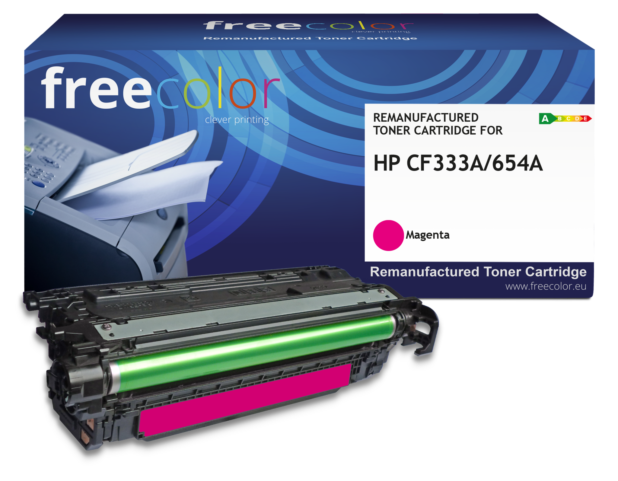Free Color Free Color toner (replaces HP 654A CF333A) magenta 15000p CC