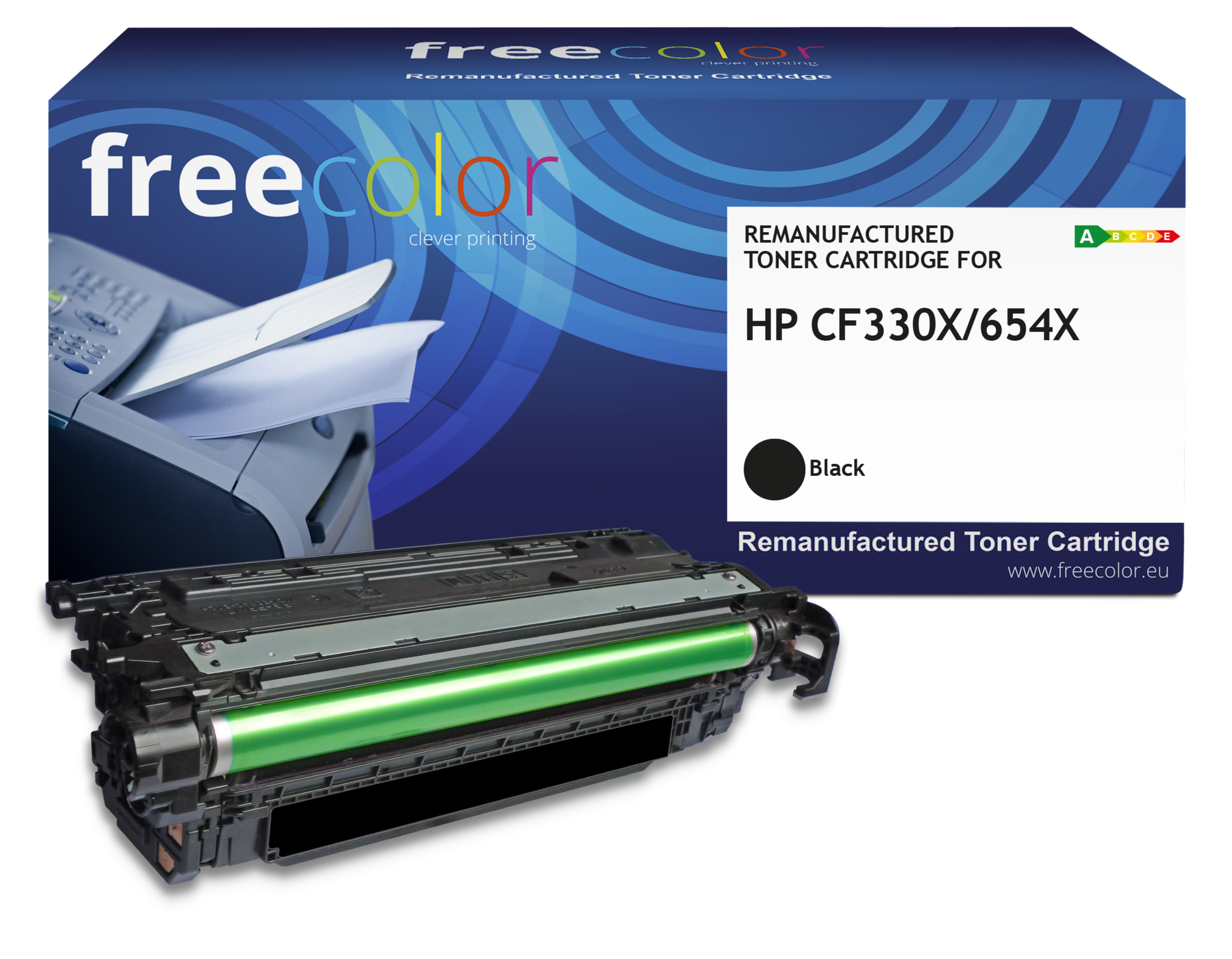 Free Color Free Color toner (replaces HP 654X CF330X) black 20500 pages CC