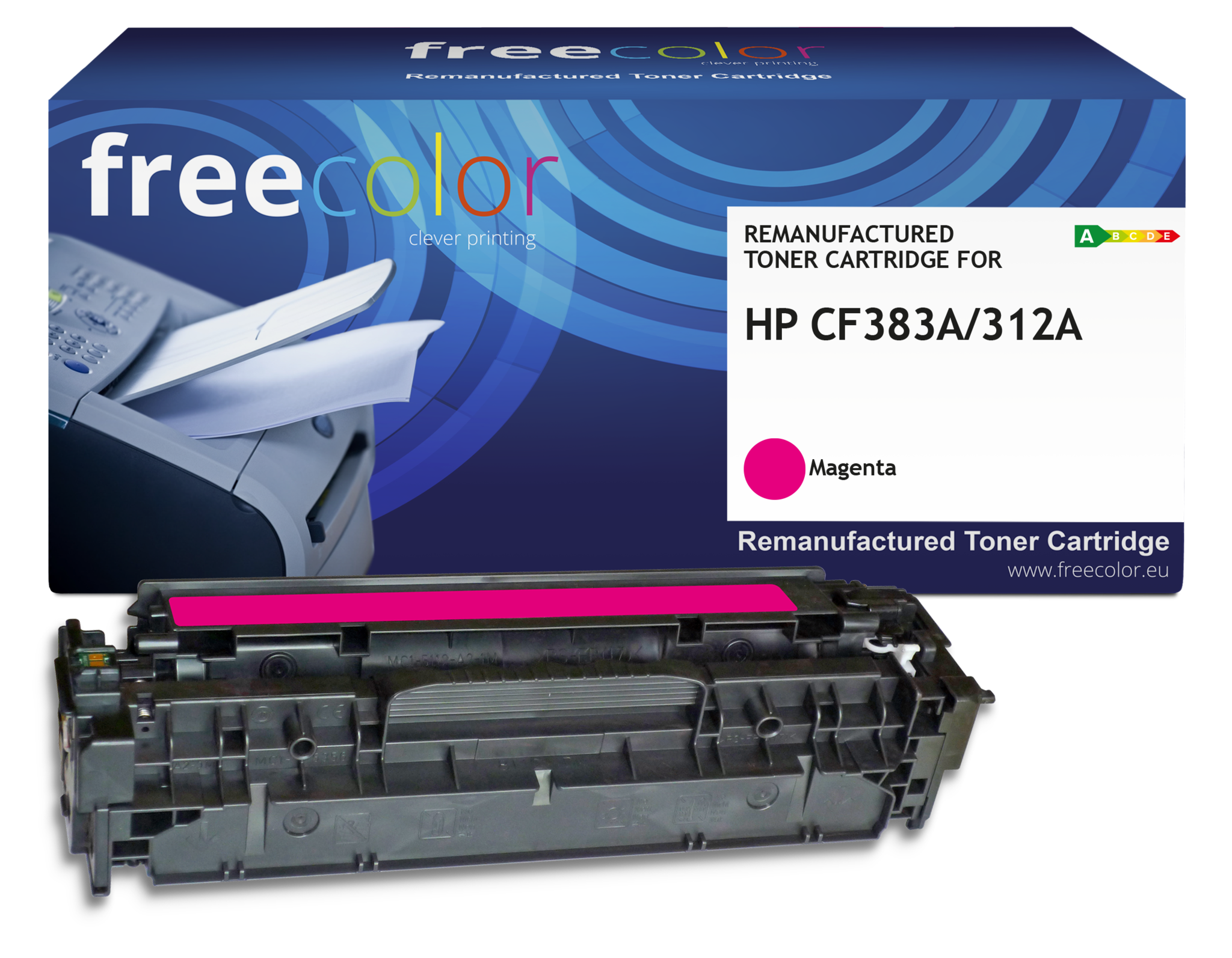 Free Color Free Color toner (replaces HP 312A CF383A) magenta 2700p CC