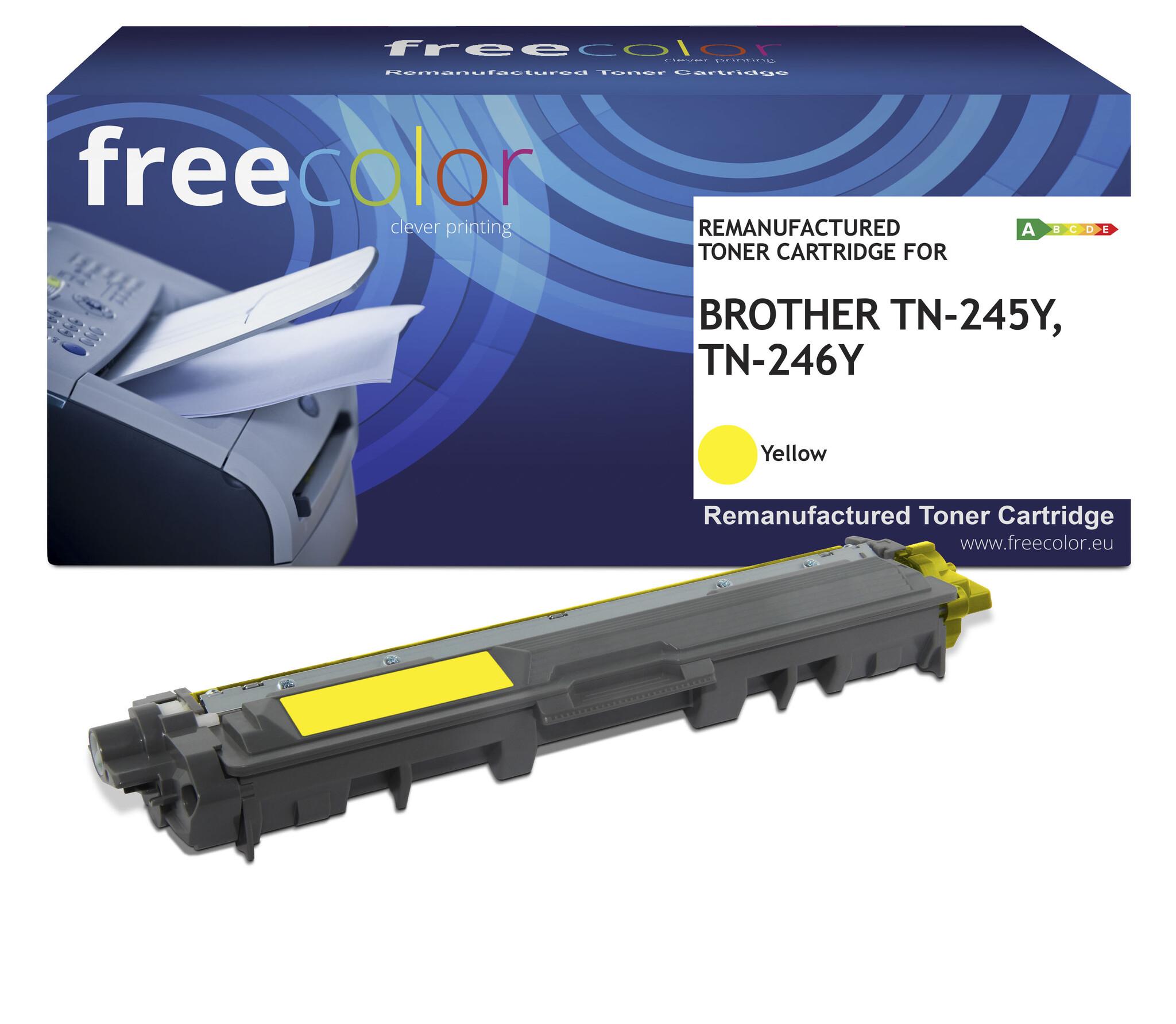 Free Color Brother TN-246Y toner yellow 2200 pages (Free Color) NC
