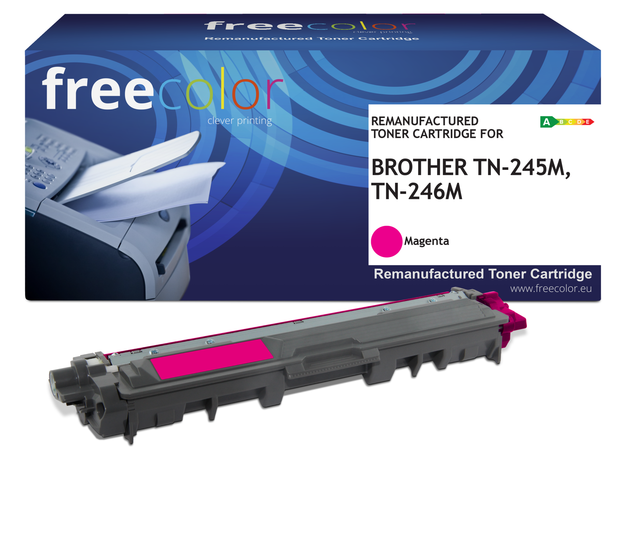 Free Color Brother TN-246M toner magenta 2200 pages (Free Color) NC