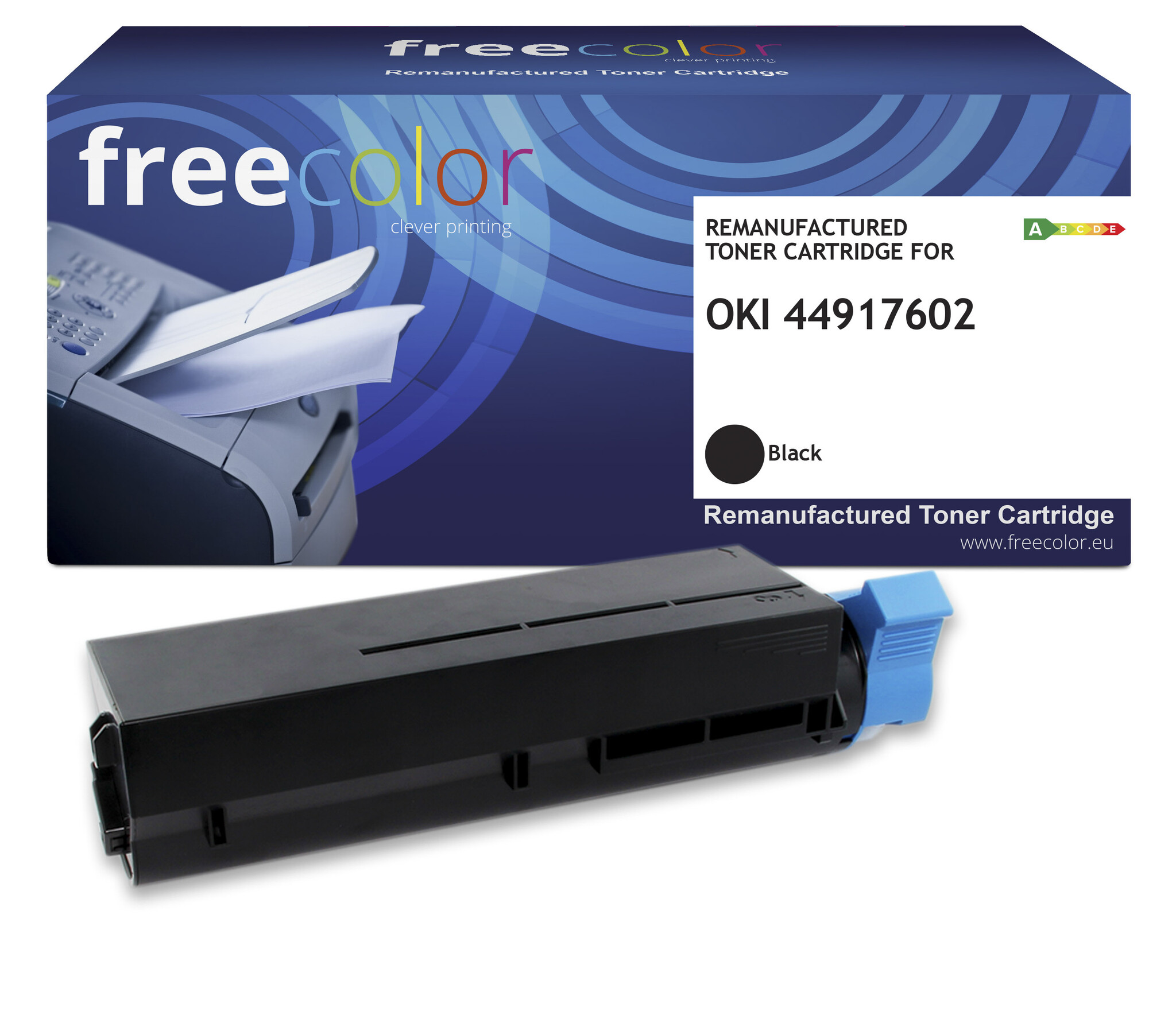 Free Color OKI 44917602 toner black 12000 pages (Free Color) CC