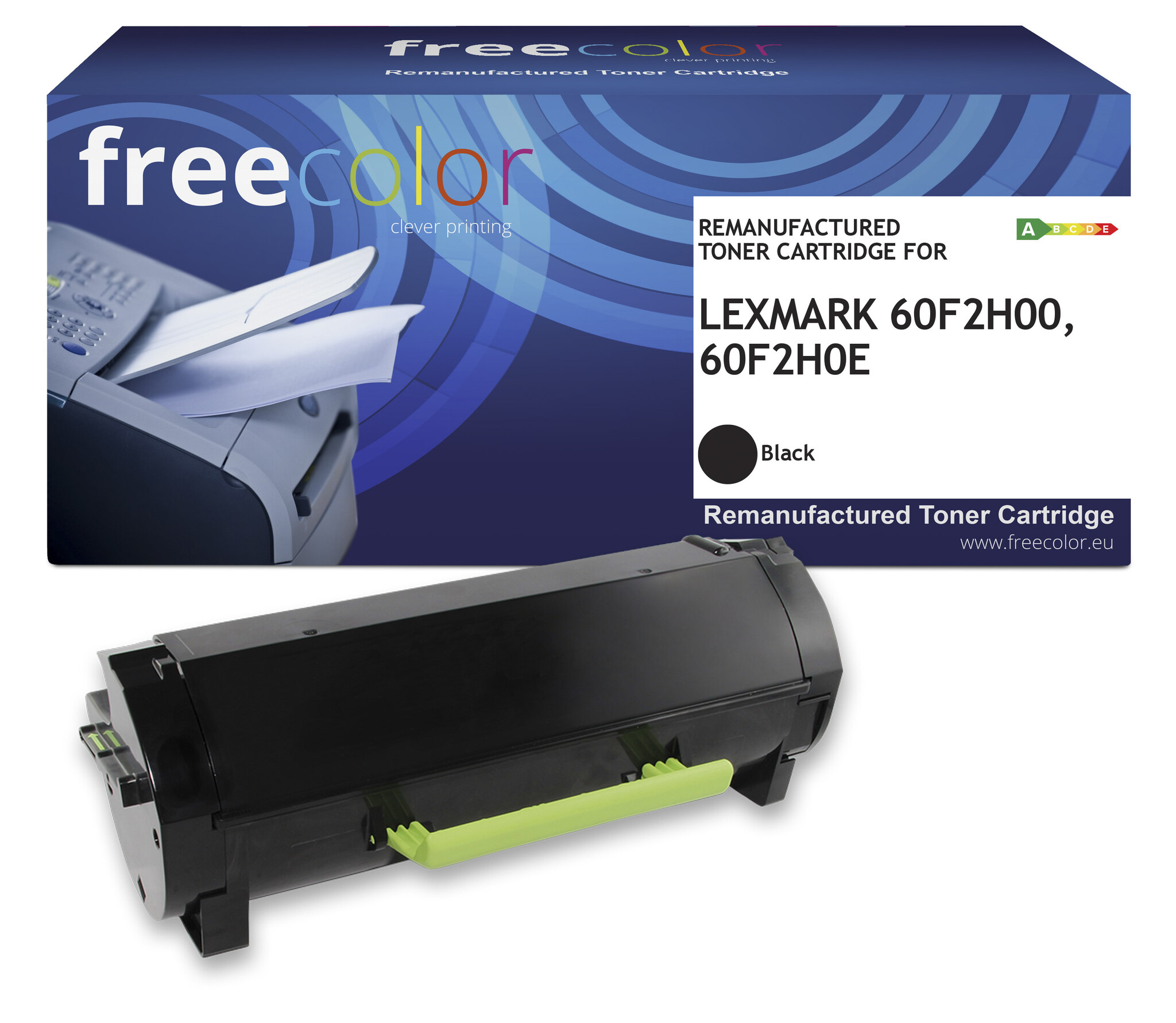 Free Color Lexmark 602H (60F2H00) toner black 10000 pages (Free Color) CC