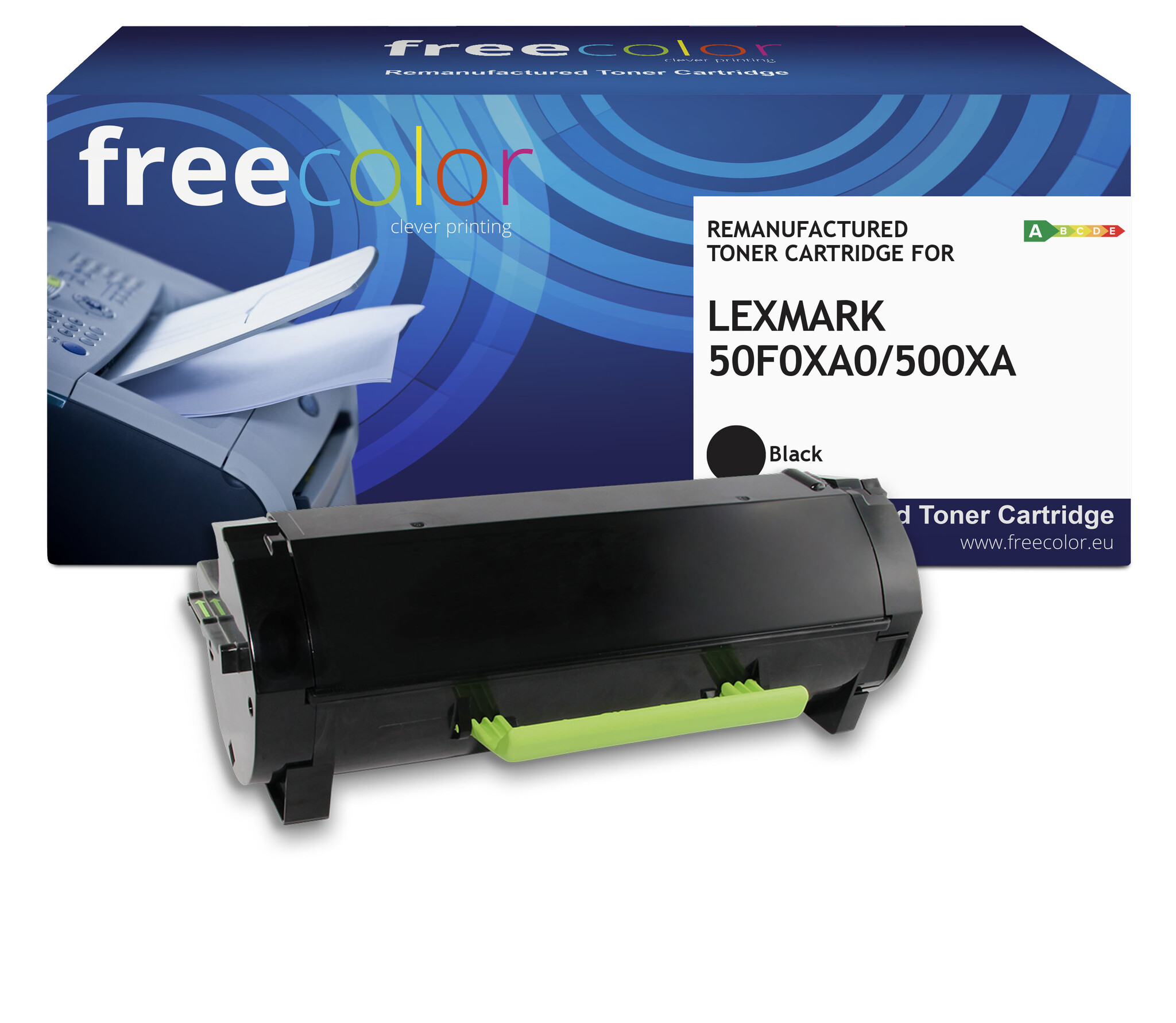 Free Color Lexmark 502X (50F2X00) toner black 10000 pages (Free Color) CC