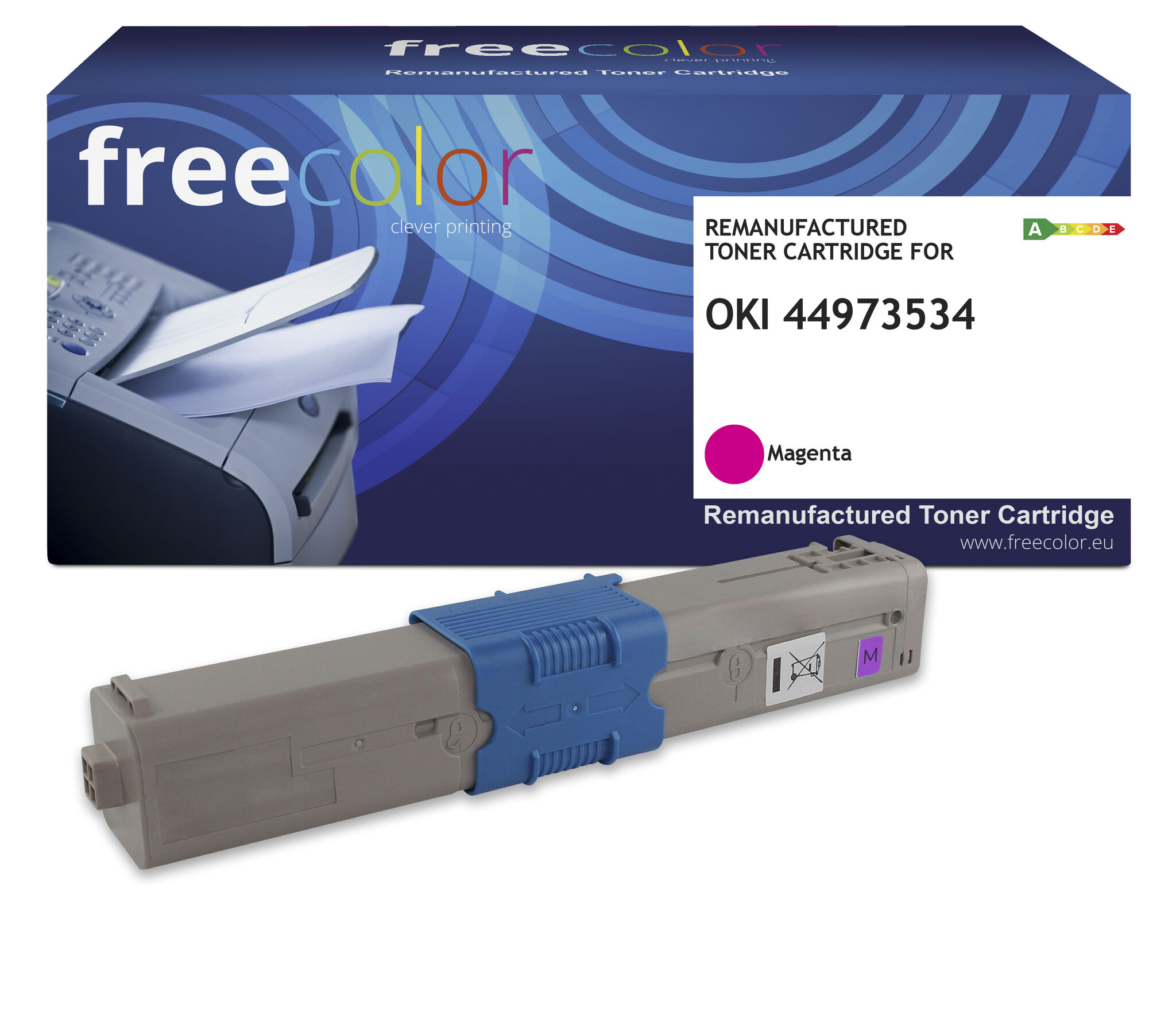 Free Color OKI 44973534 toner magenta 1500 pages (Free Color) CC