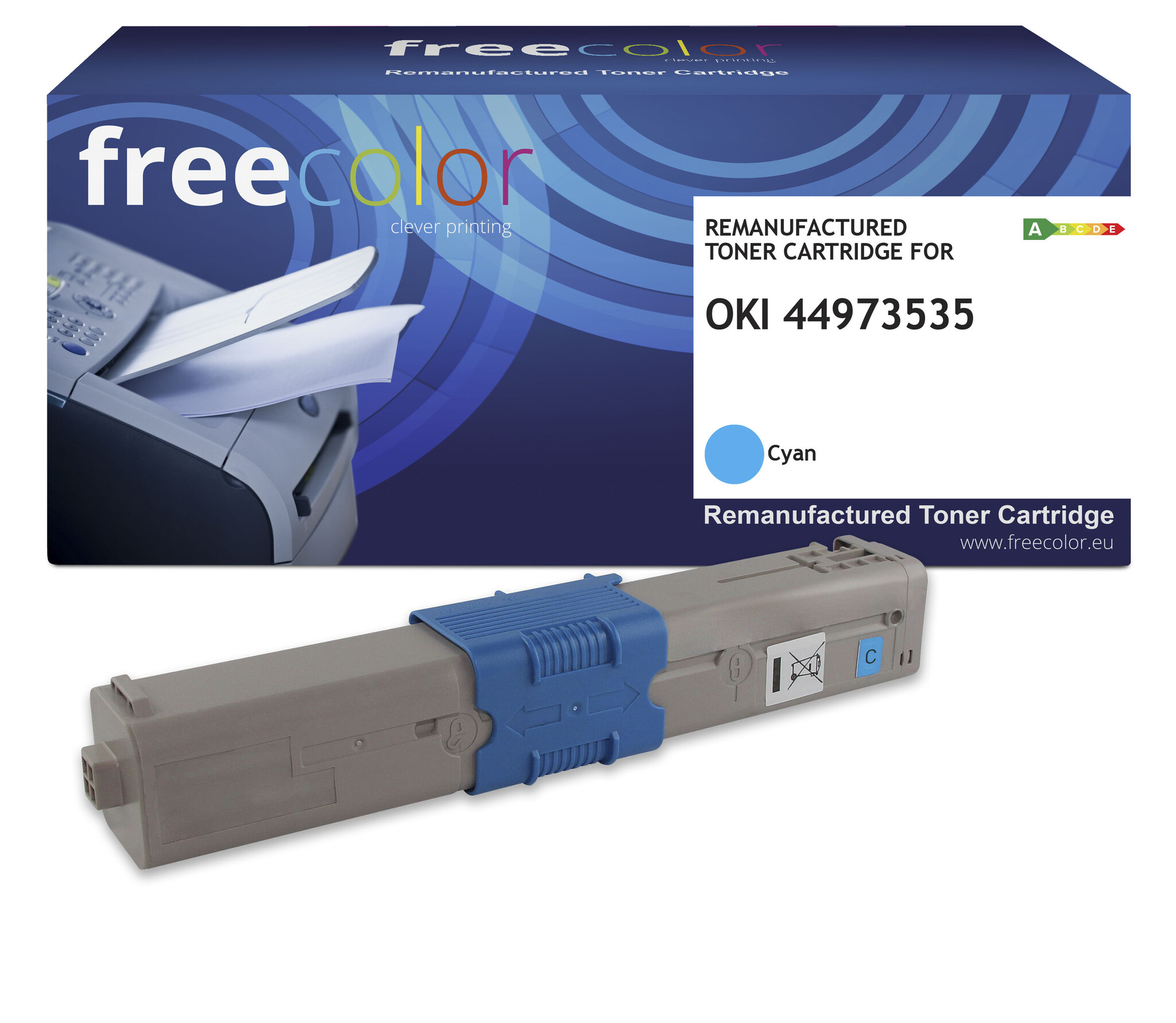 Free Color OKI 44973535 toner cyan 1500 pages (Free Color) CC