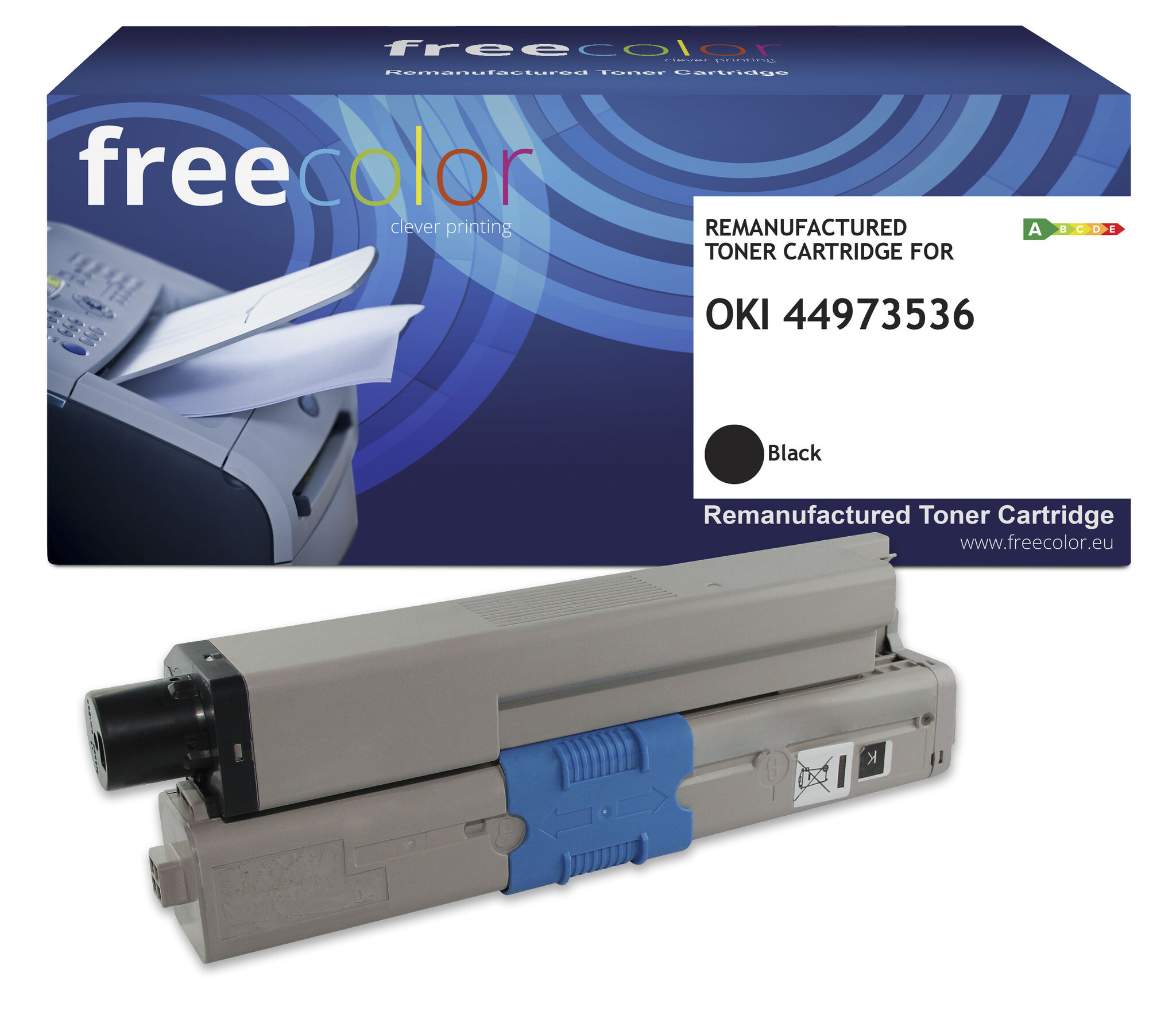 Free Color OKI 44973536 toner black 2200 pages (Free Color) CC