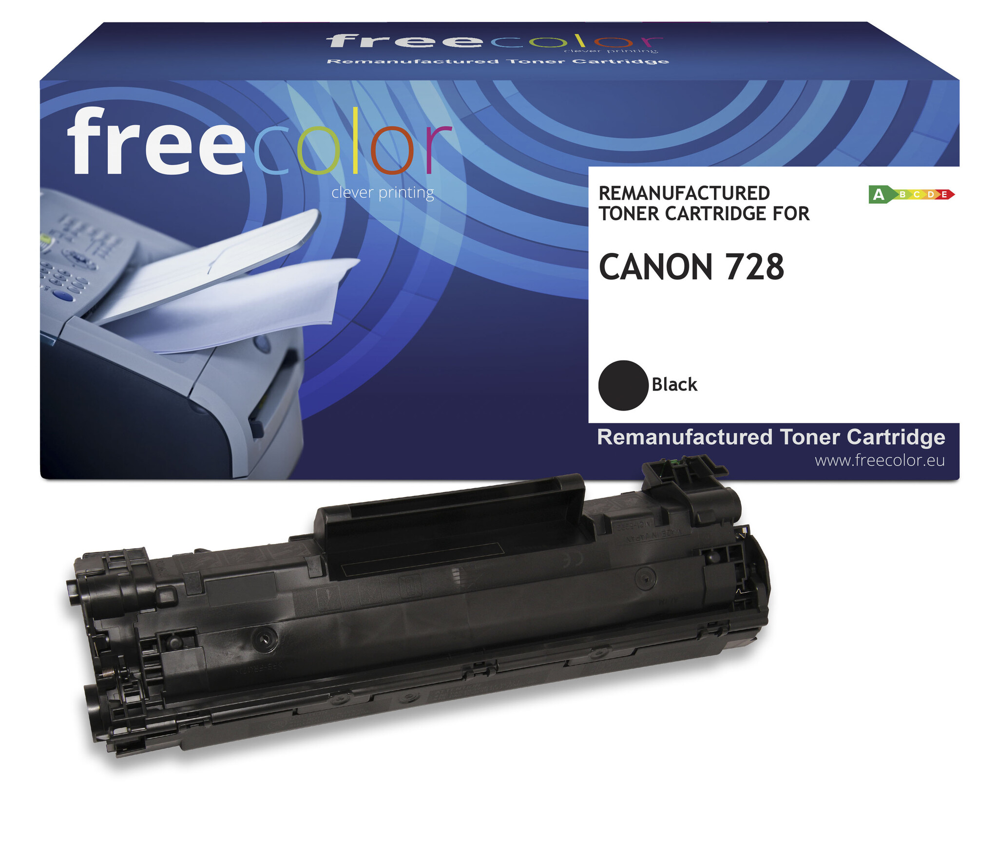 Free Color Canon 728 (3500B002) toner black 2100 pages (Free Color) CC
