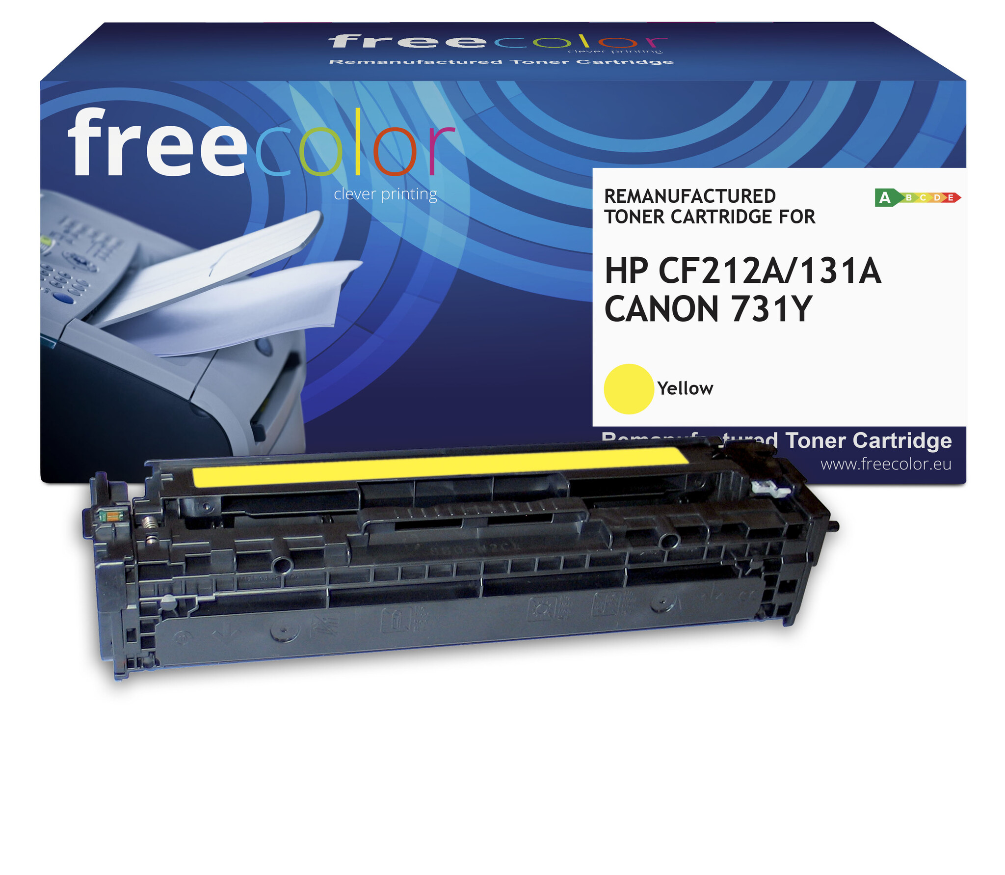 Free Color Free Color toner (replaces HP 131A CF212A) yellow 1800p RC
