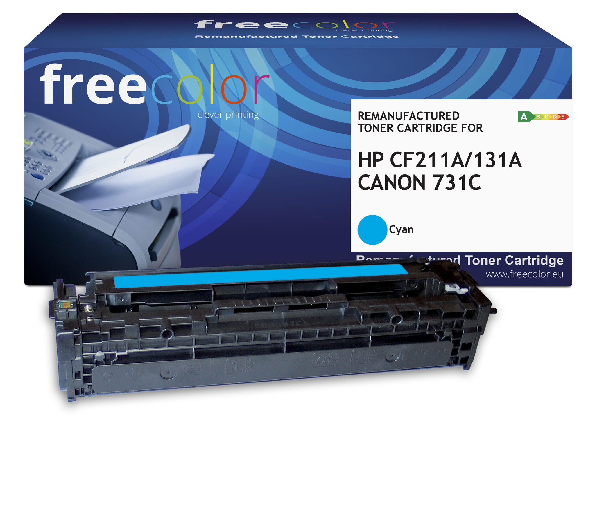 Free Color Free Color toner (replaces HP 131A CF211A) cyan 1800p RC