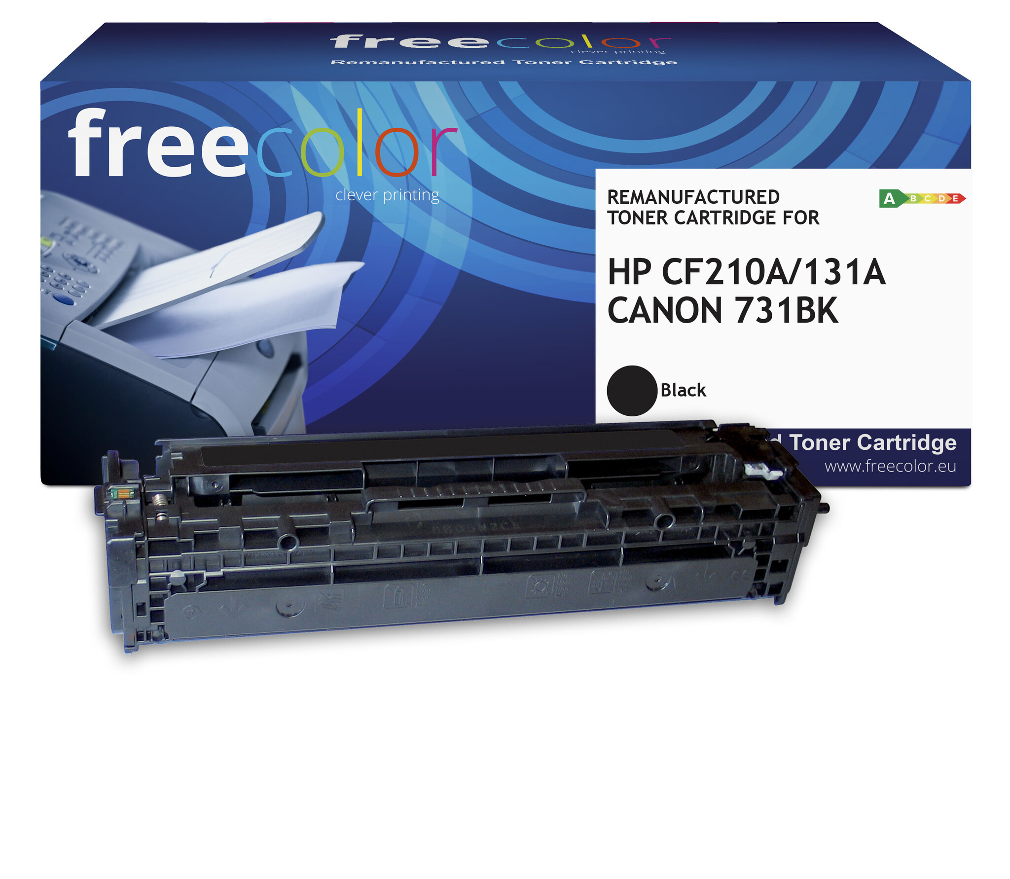 Free Color Free Color toner (replaces HP 131A CF210A) black 1600p CC
