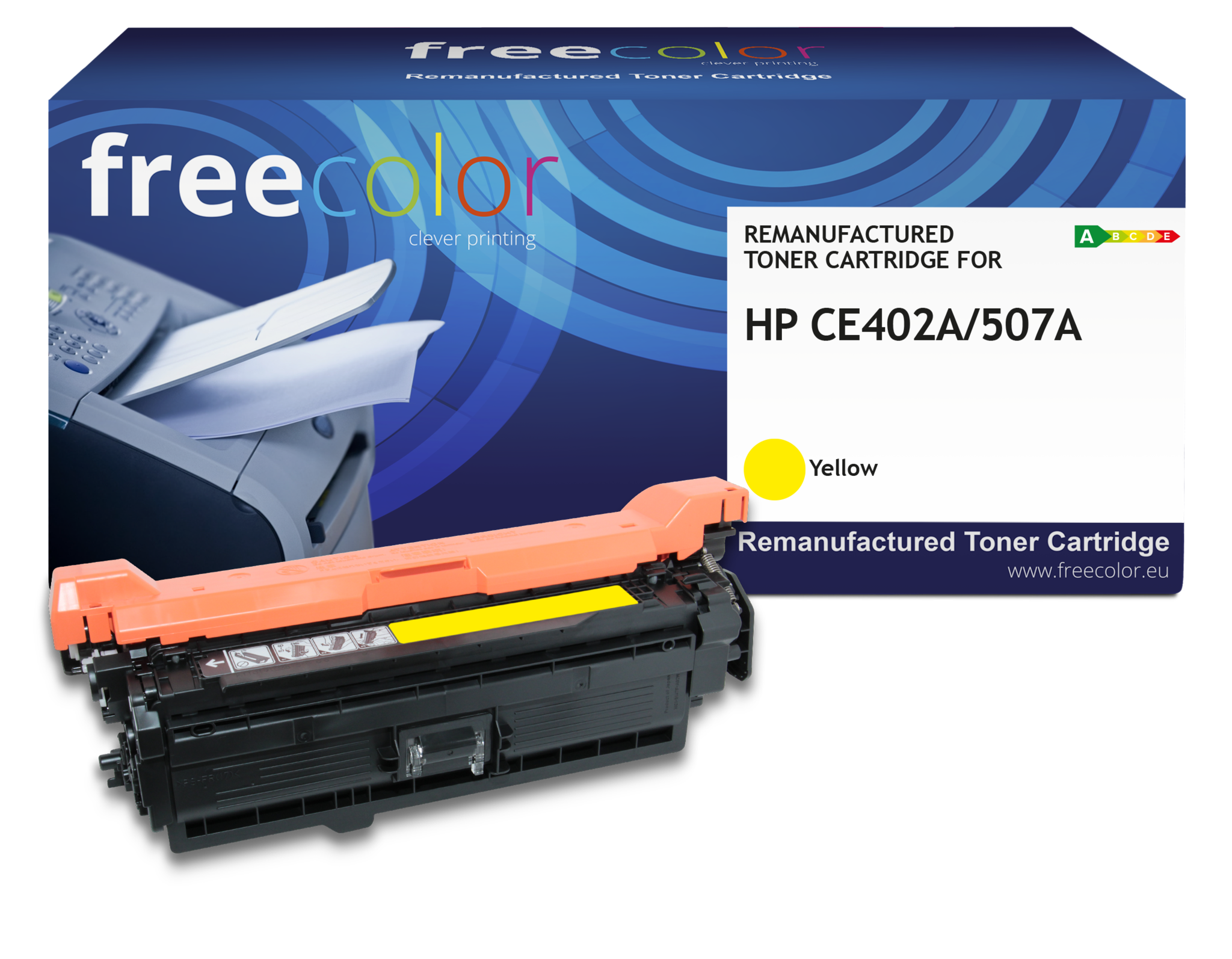 Free Color Free Color toner (replaces HP 507A CE402A) yellow 6000p CC