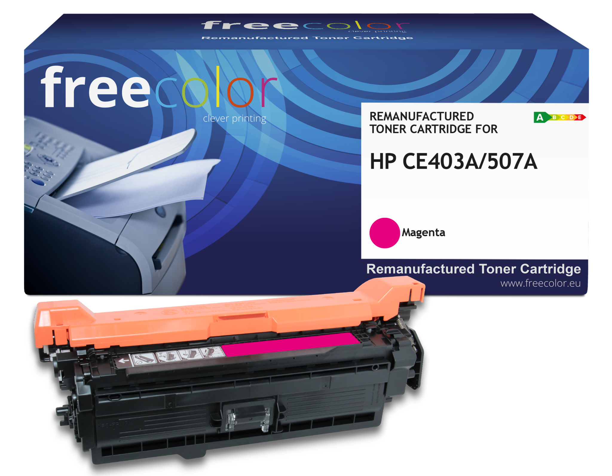 Free Color Free Color toner (replaces HP 507A CE403A) magenta 6000p CC