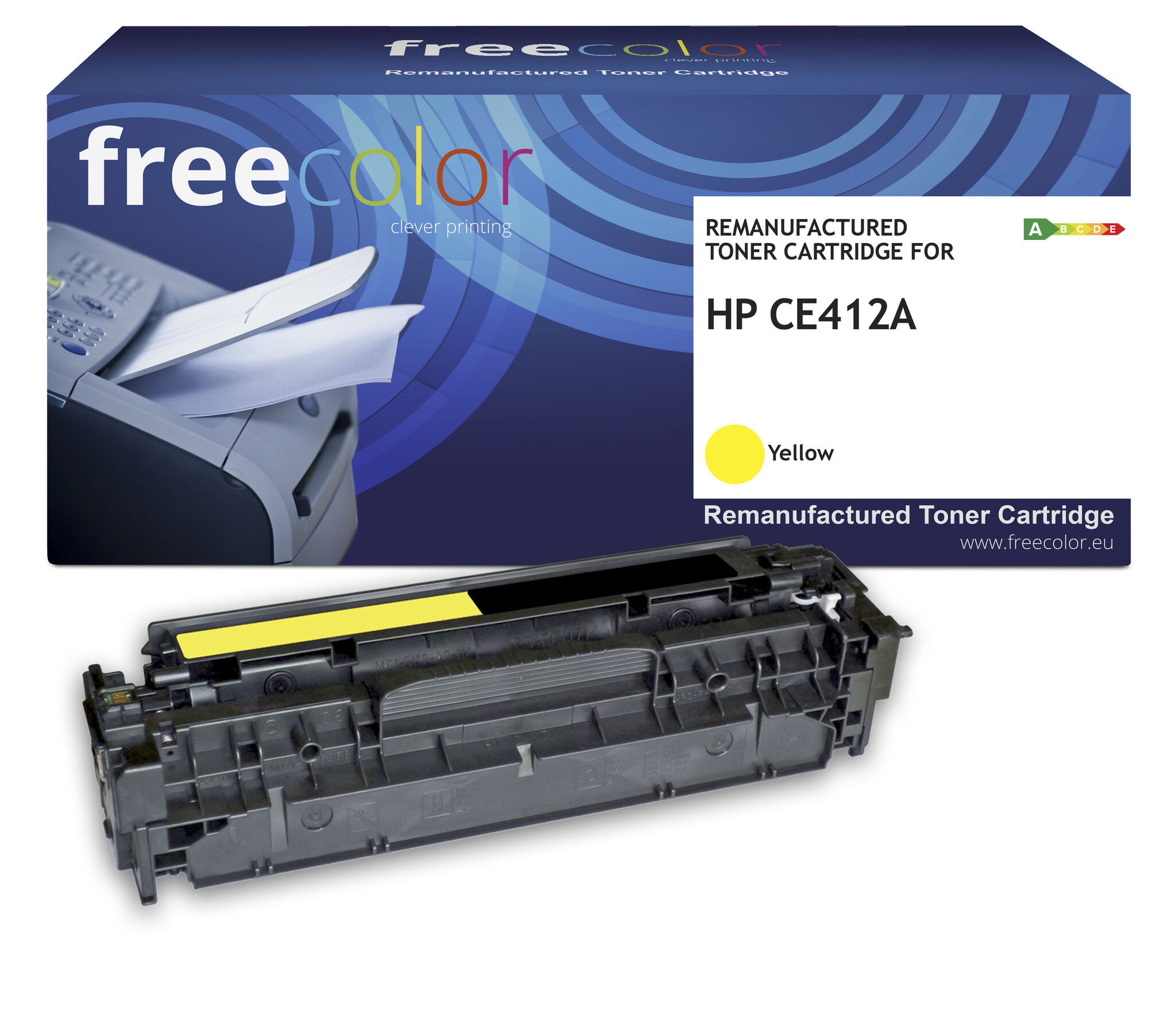 Free Color Free Color toner (replaces HP 305A CE412A) yellow 2600p CC