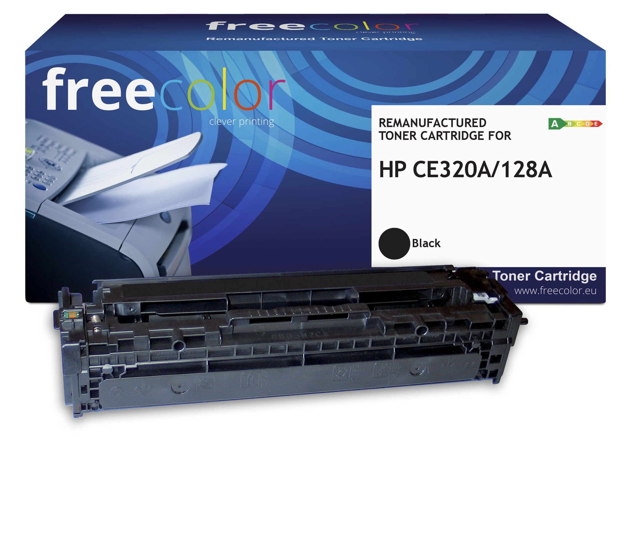 Free Color Free Color toner (replaces HP 128A CE320A) black 2000p CC