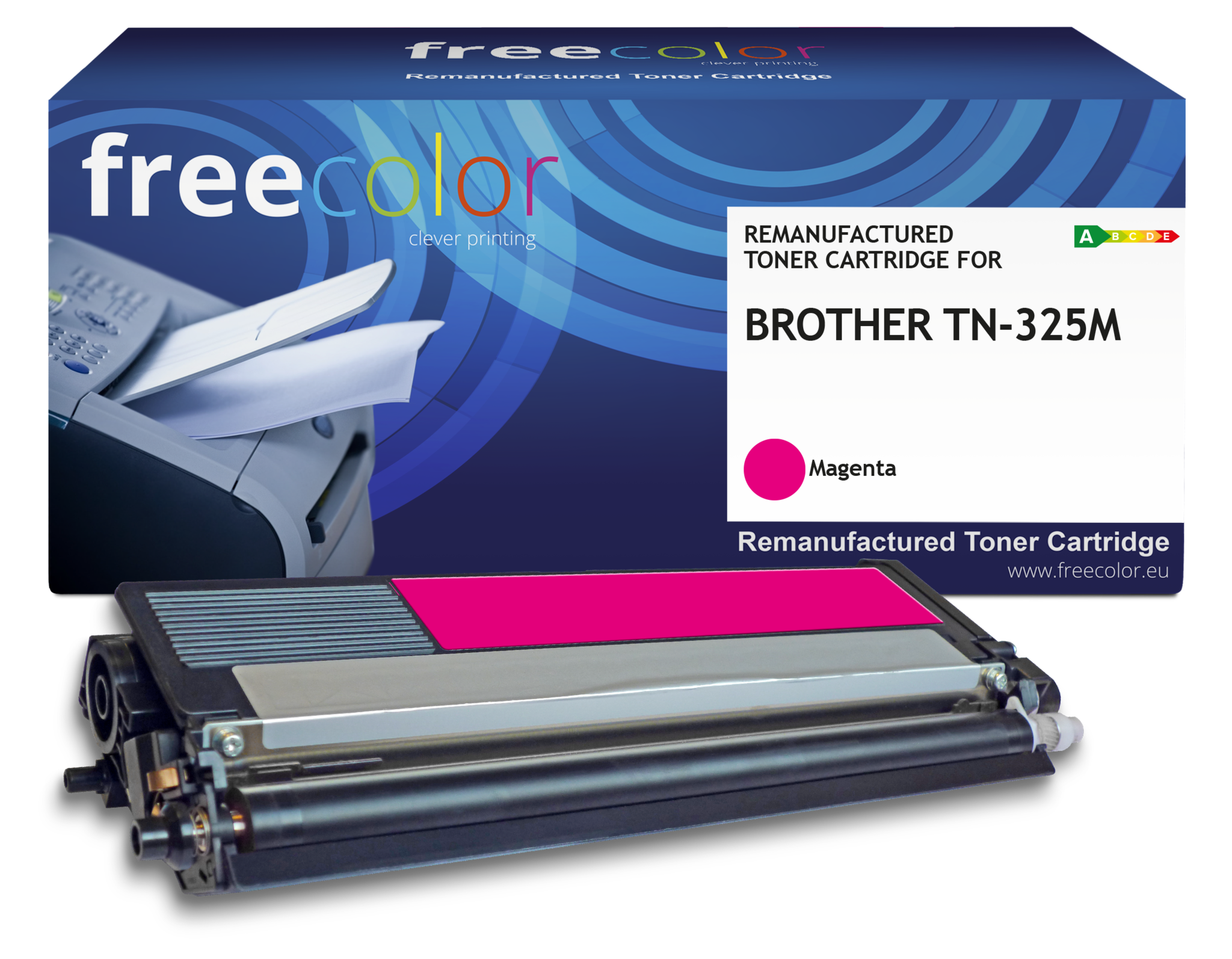 Free Color Brother TN-325M toner magenta 3500 pages (Free Color) NC