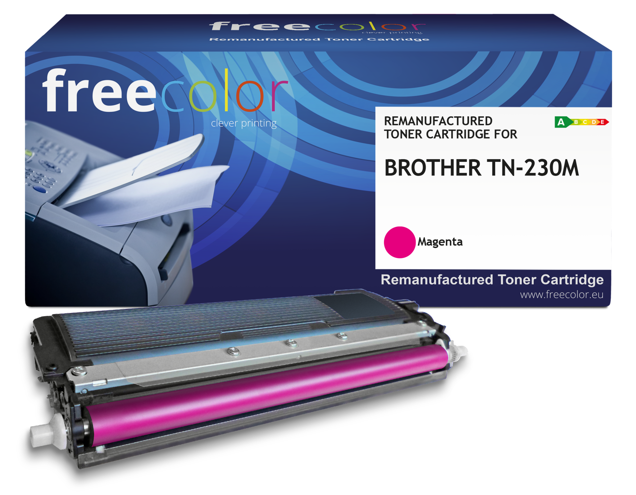 Free Color Brother TN-230M toner magenta 1400 pages (Free Color) NC