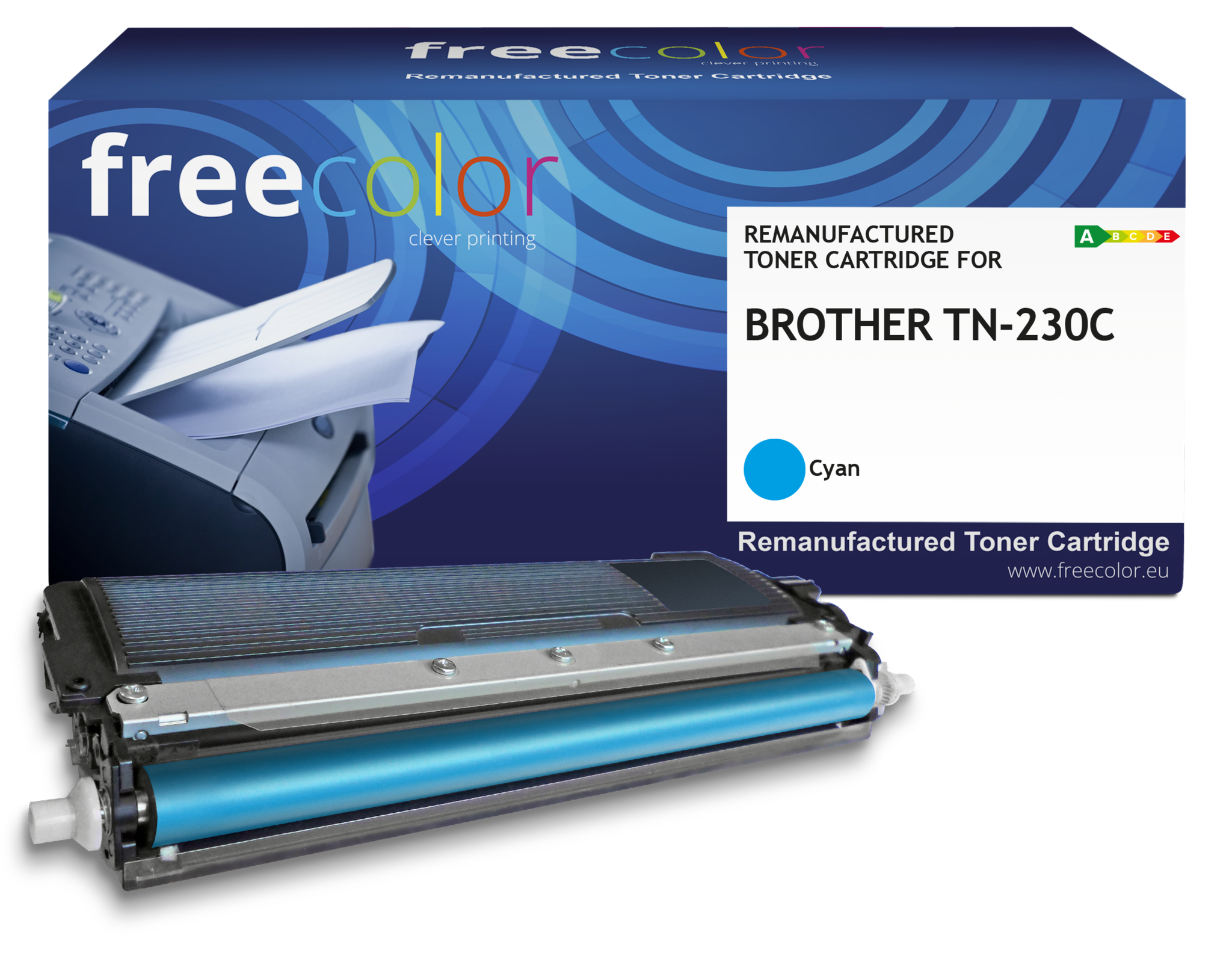 Free Color Brother TN-230C toner cyan 1400 pages (Free Color) NC