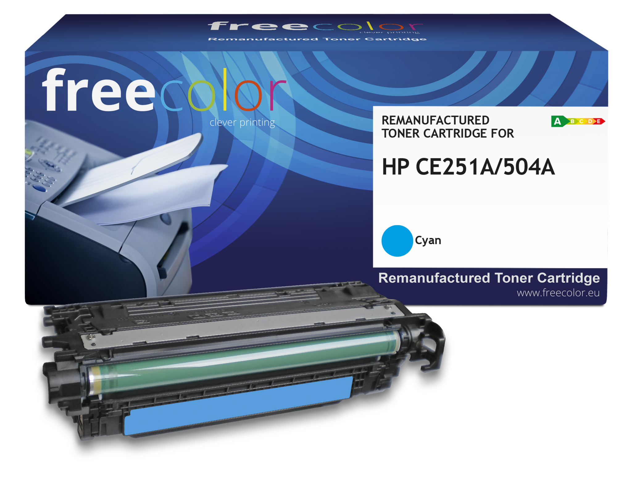 Free Color Free Color toner (replaces HP 504A CE251A) cyan 7000 pages RC