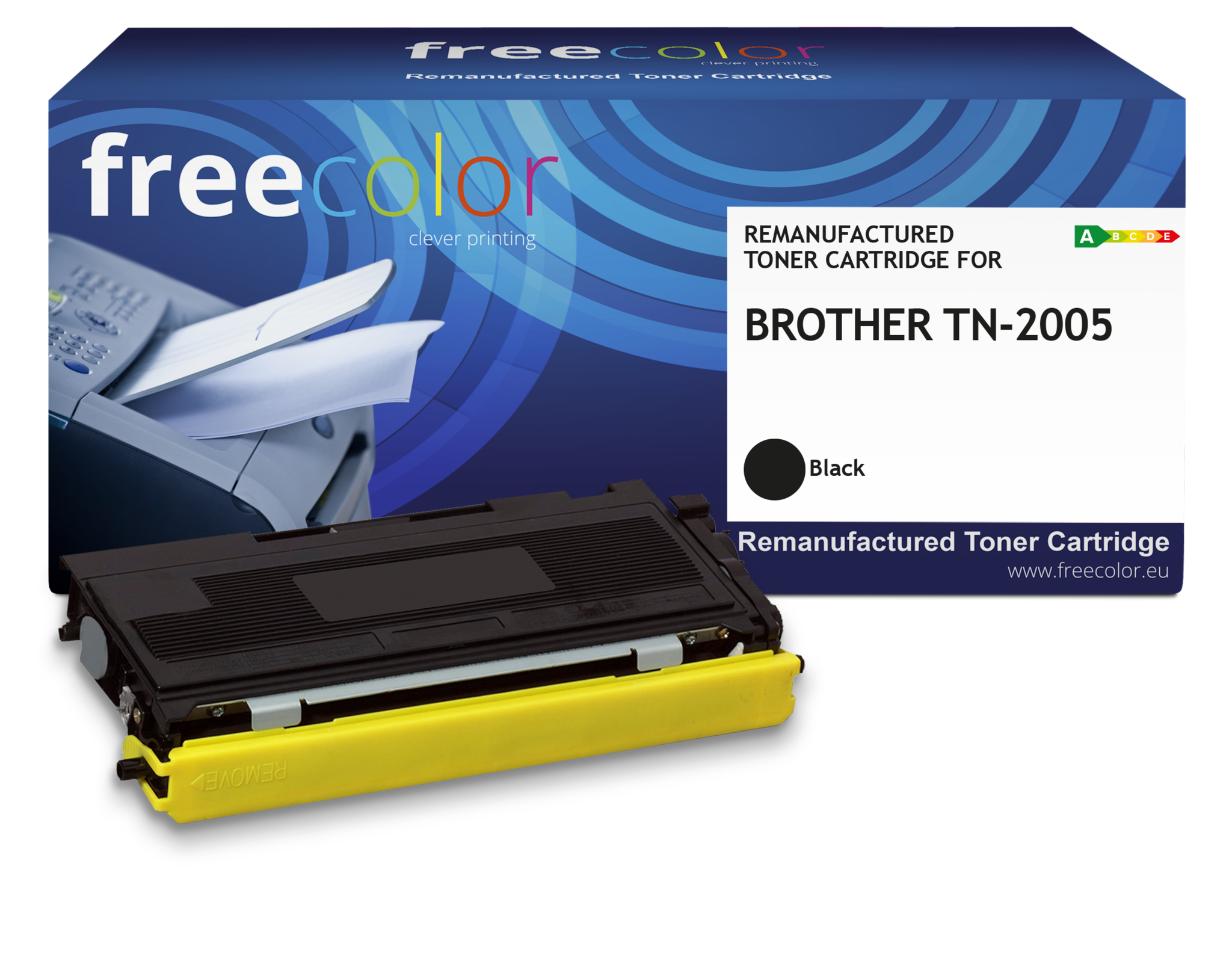 Free Color Brother TN-2005 toner black 1500 pages (Free Color) NC
