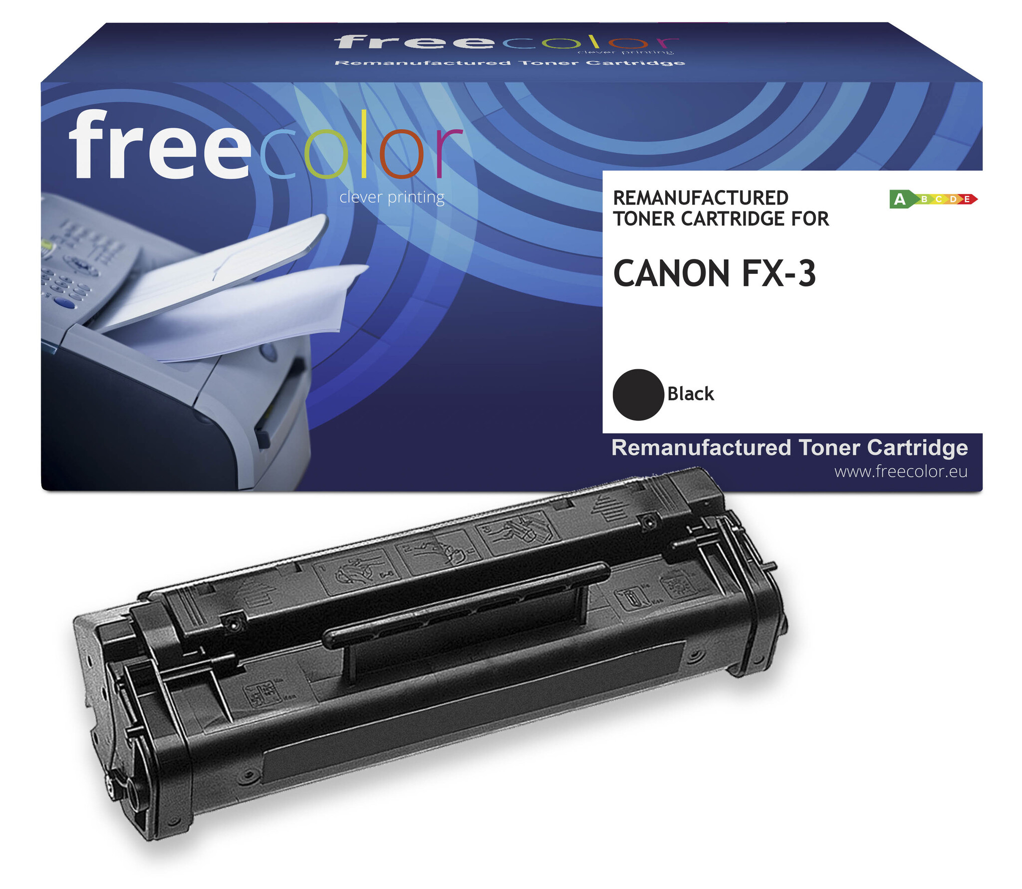 Free Color Canon FX3 (1557A003) toner black 2700 pages (Free Color) NC
