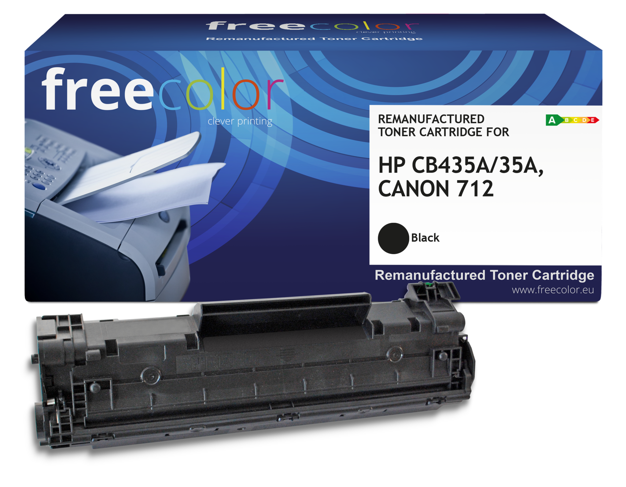 Free Color Free Color toner (replaces HP 35A CB435A) black 1500 pages CC