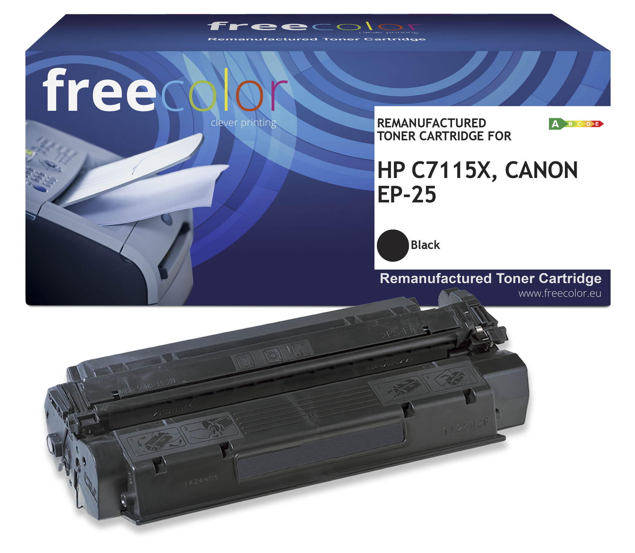 Free Color Free Color toner (replaces HP 15X C7115X) black 7000 pages NC