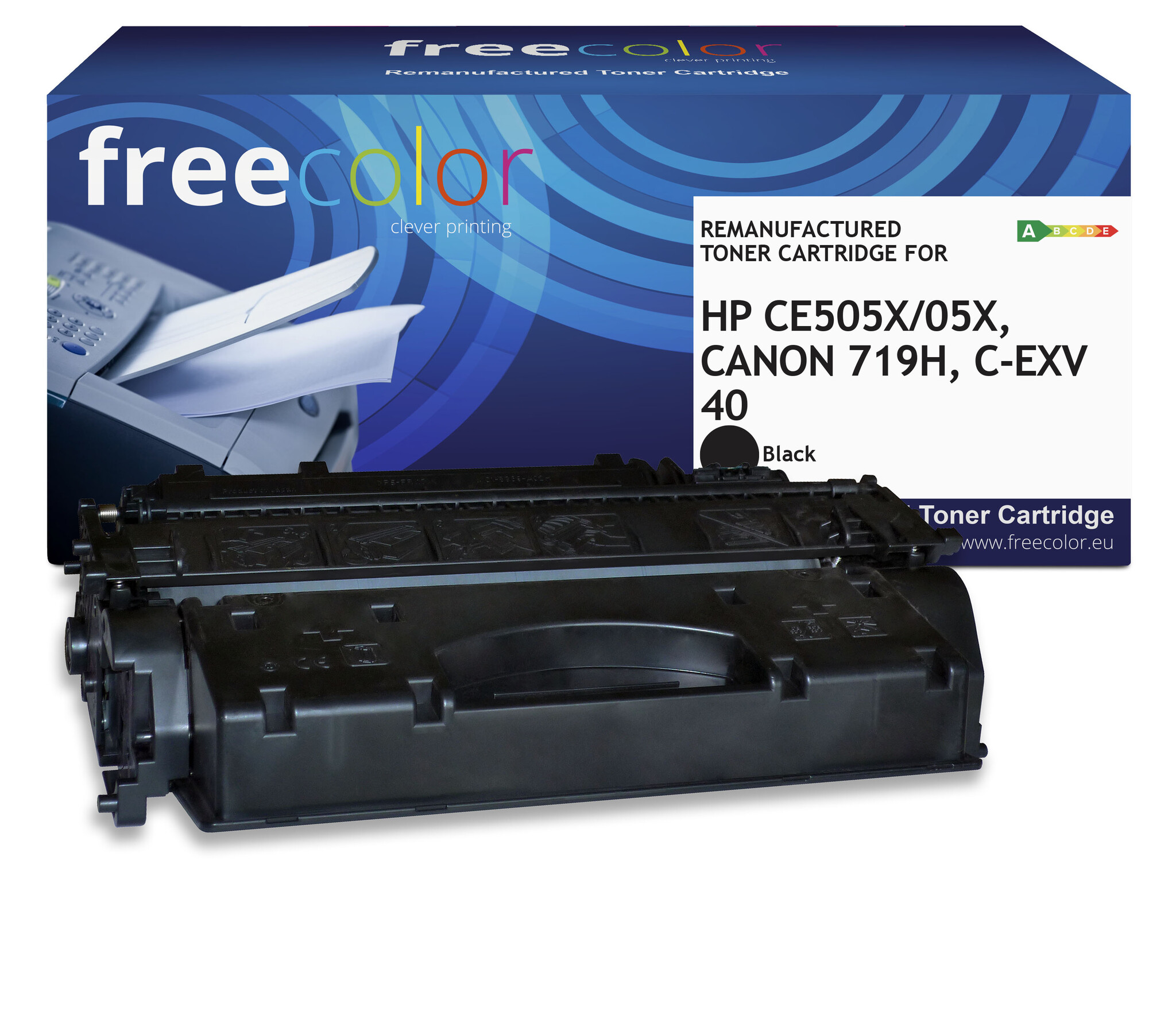 Free Color Free Color toner (replaces HP 05X CE505X) black 6500 pages CC