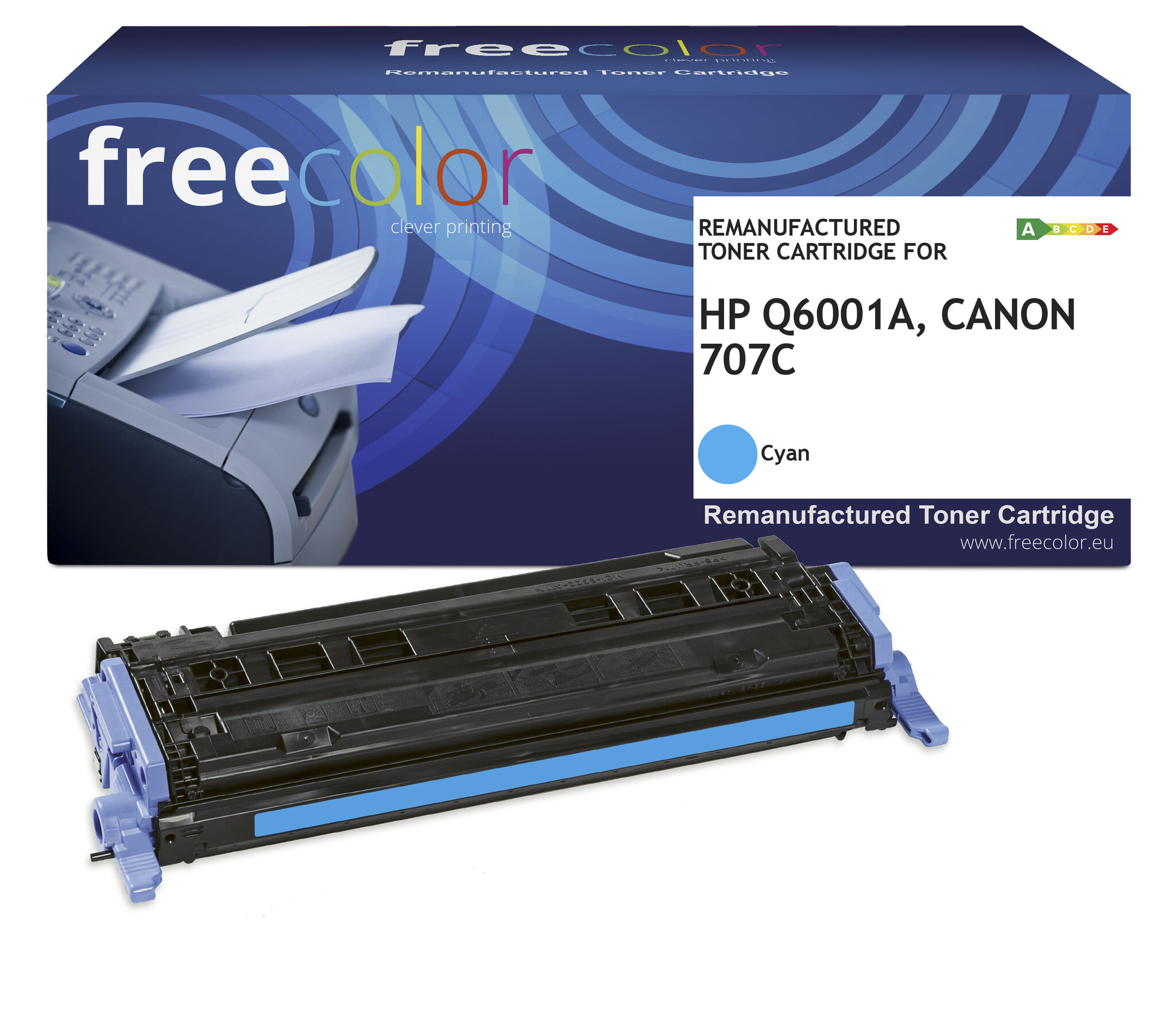 Free Color Free Color toner (replaces HP 124A Q6001A) cyan 2000 pages CC