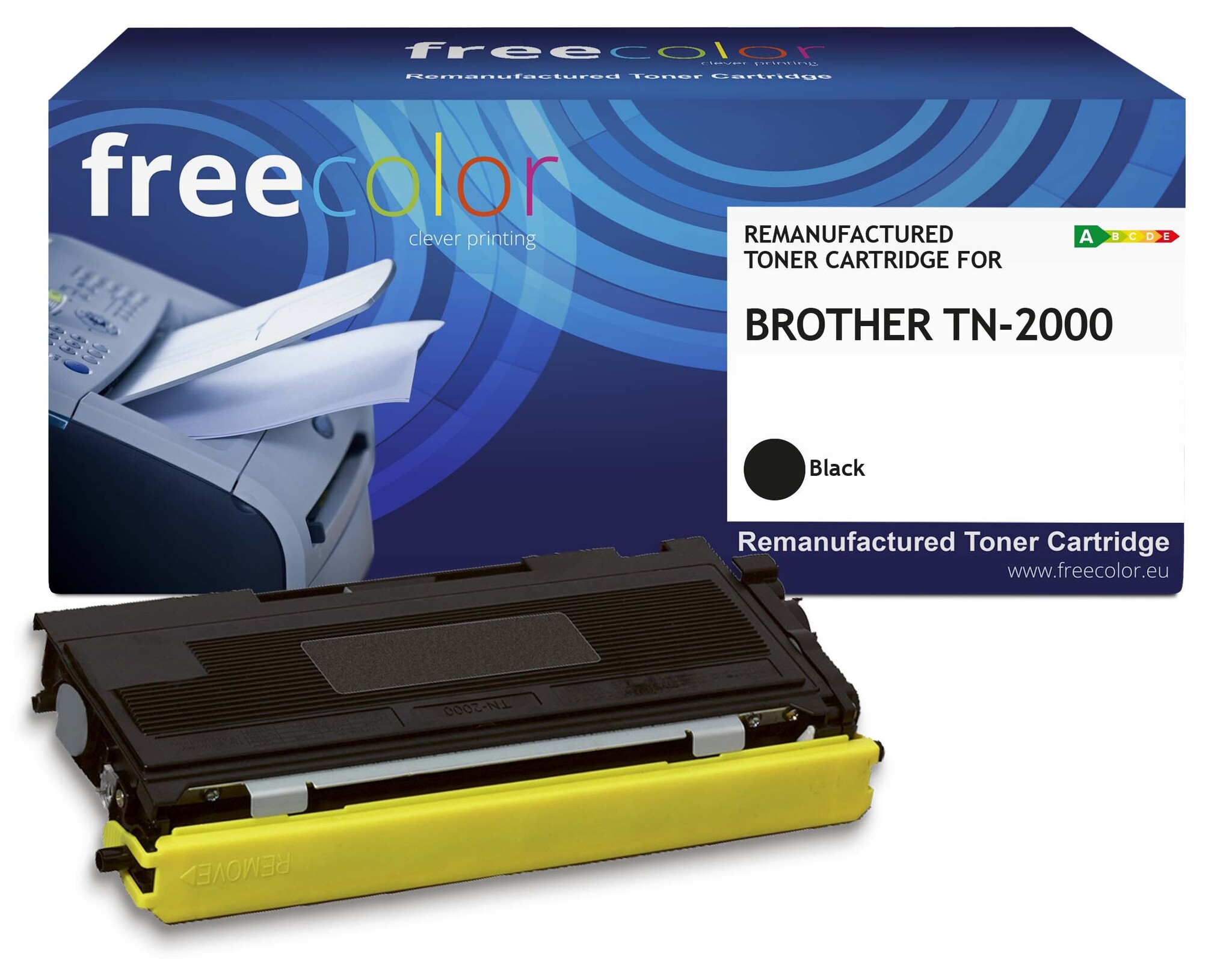 Free Color Brother TN-2000 toner black 2500 pages (Free Color) NC