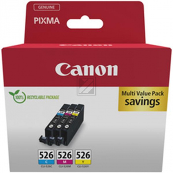 CANON (4541B019) CLI526Z Pixma ink (3) cmy (original)