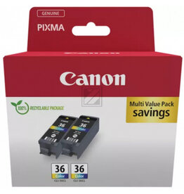 CANON (1511B025) CLI36 Pixma ink (2) color (original)